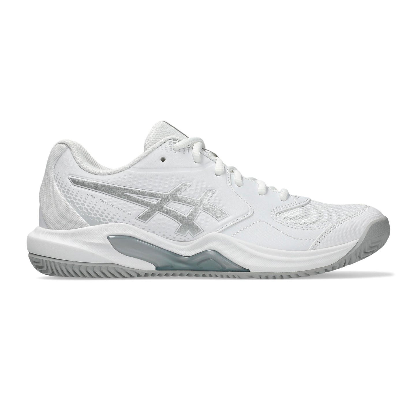 ASICS Gel-Dedicate 9 Obuv na padel Dámy - bílá, stříbrná