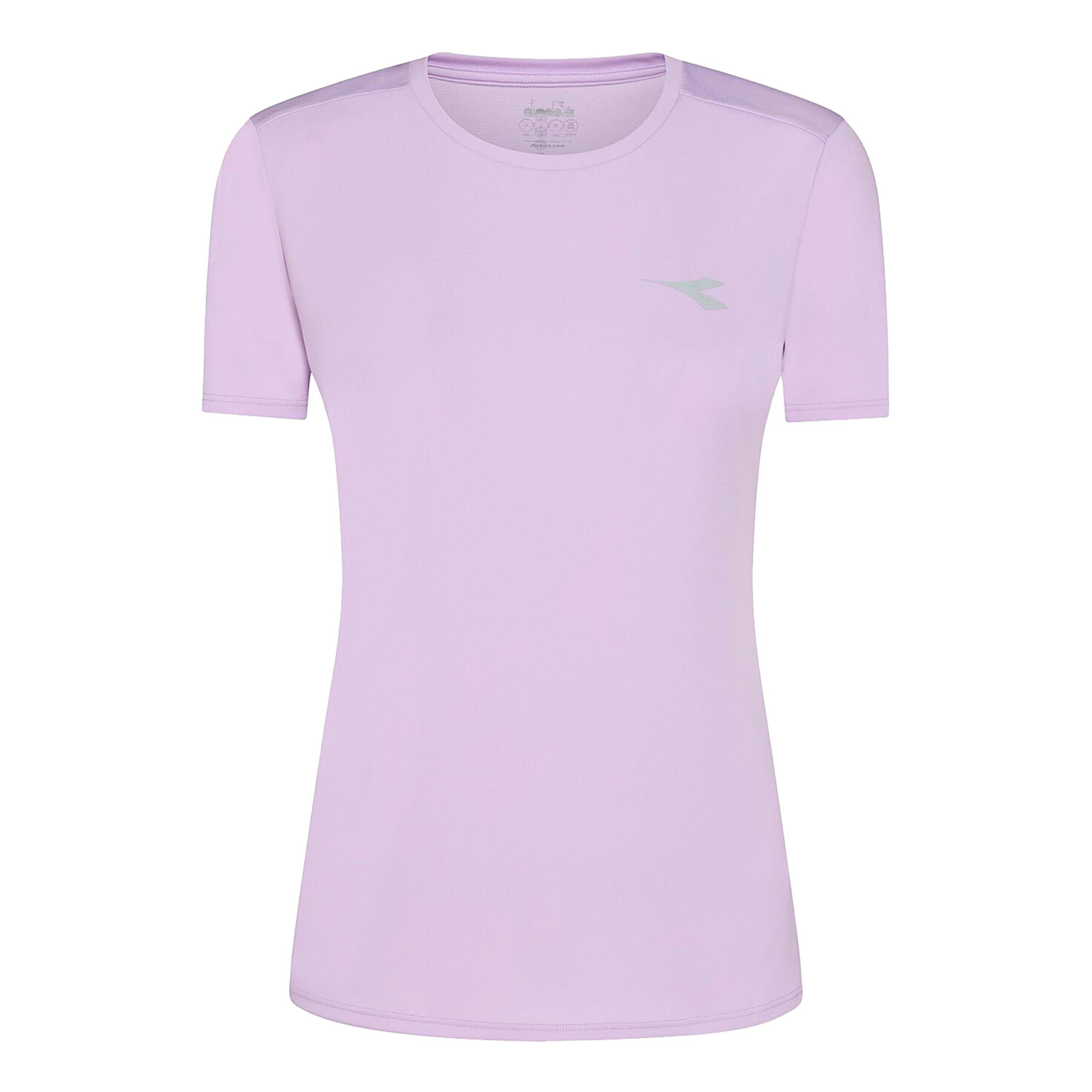 Diadora Run Tričko Dámy - šeříková