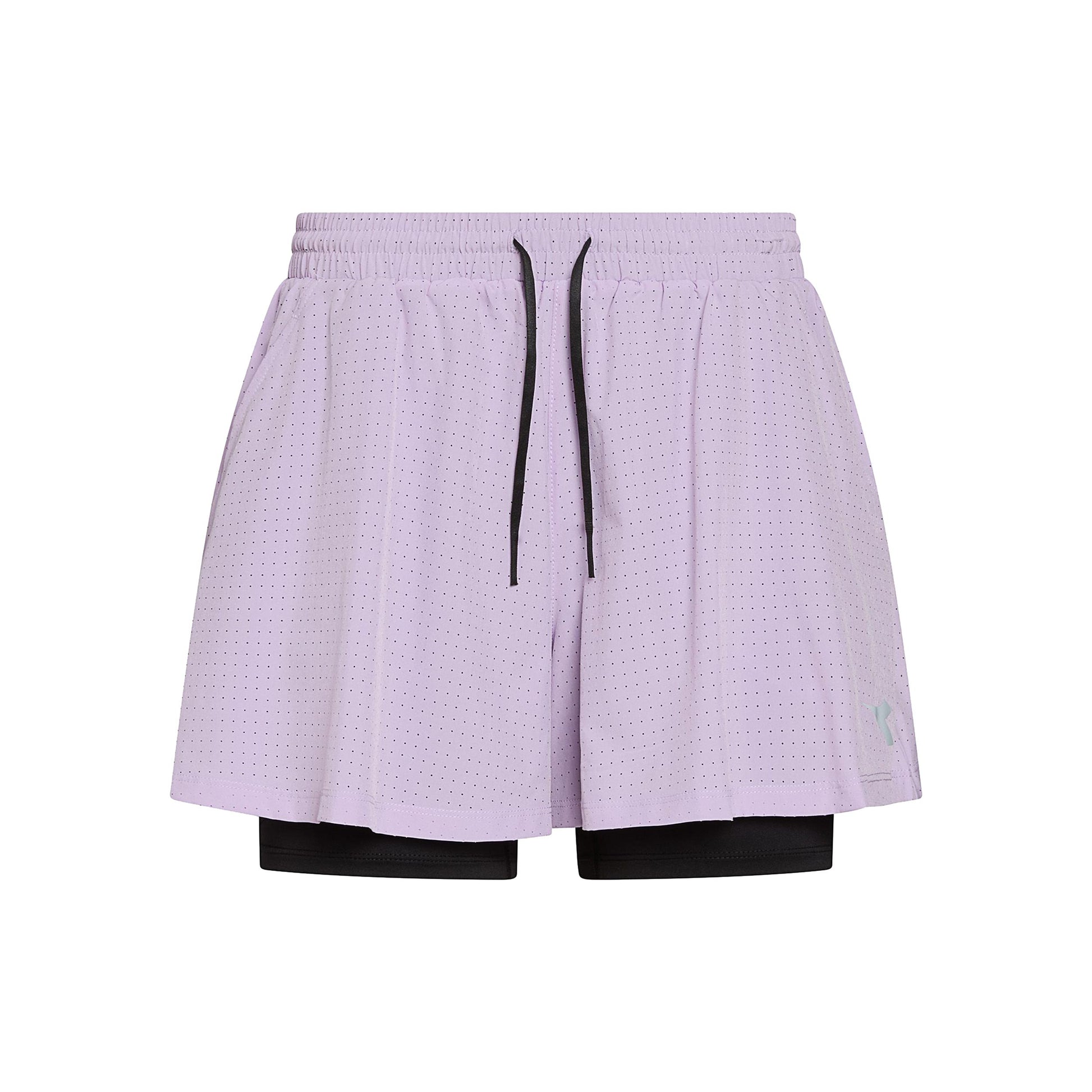 Diadora 2in1 Šortky Dámy - šeříková