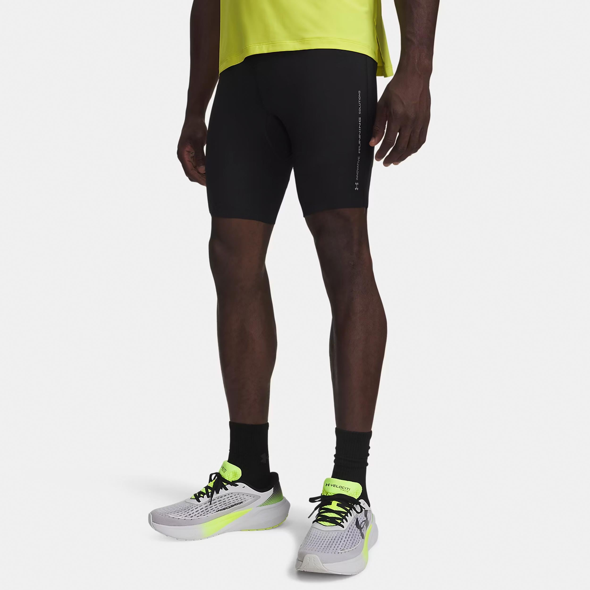 Under Armour Velociti Pro Half  Běžecké punčocháče Muži - černá