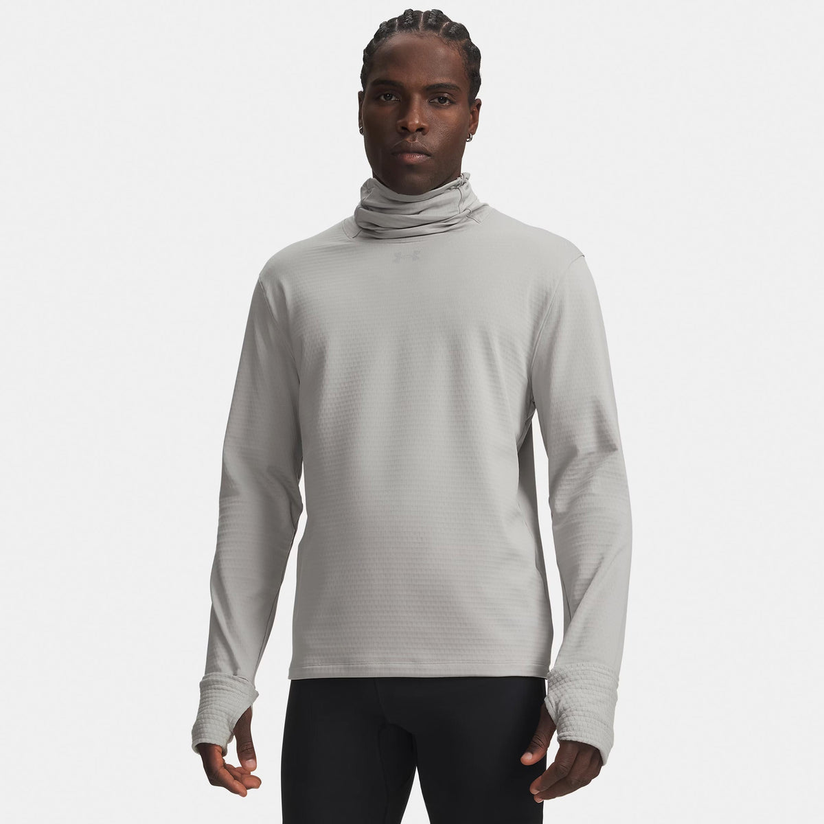 Under Armour Velociti ColdWeather Layer  Běžecké tričko Muži - šedá