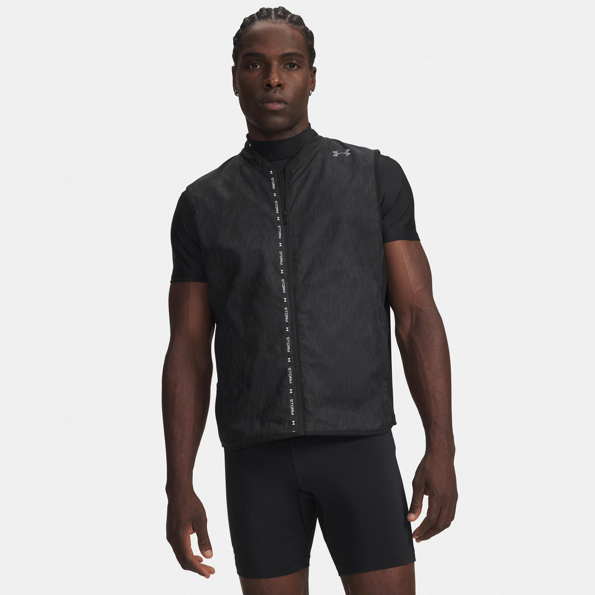 Under Armour Velociti ColdWeather Storm  Běžecké vesty Muži - černá