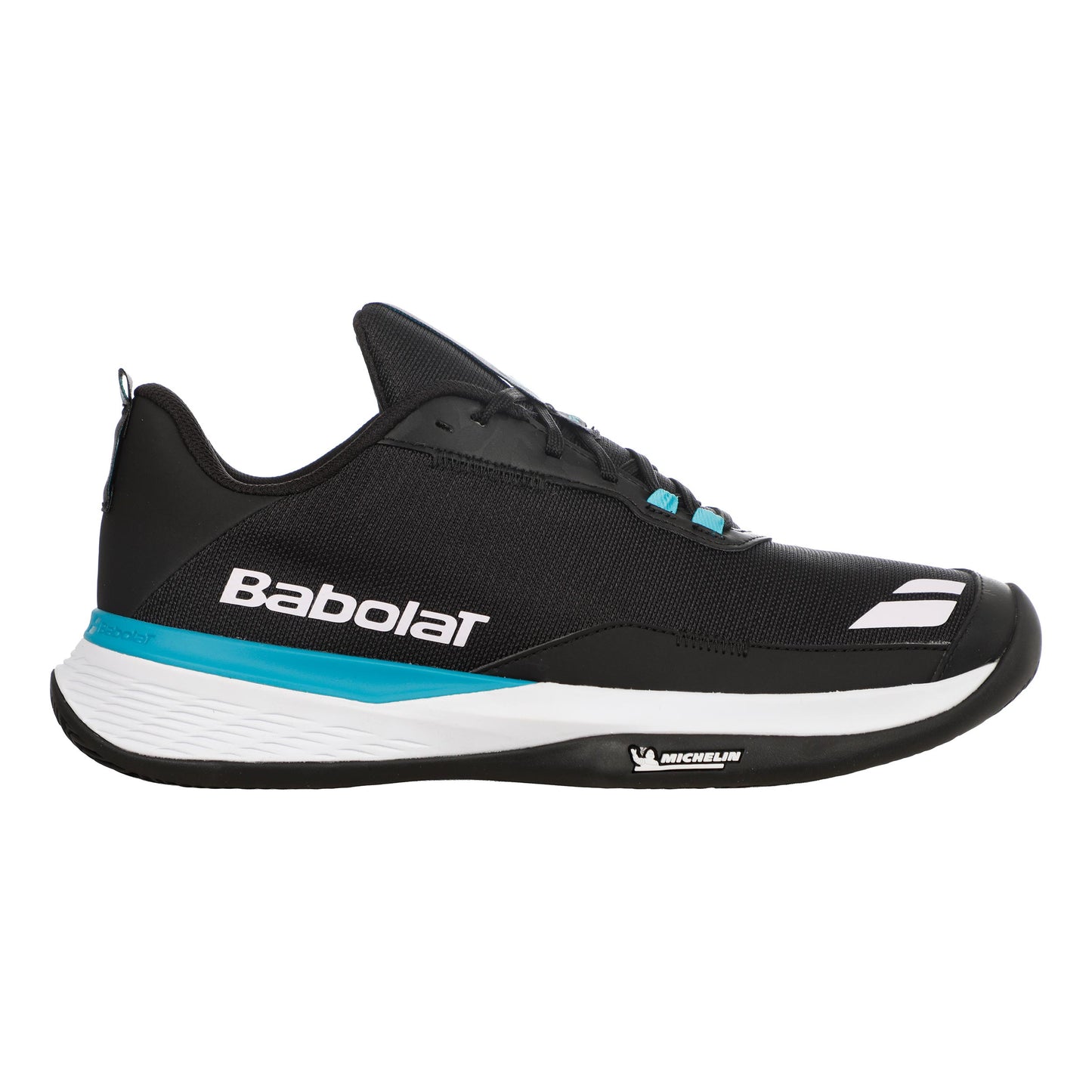 Babolat SFX EVO Obuv na antuku Muži - černá, světle modrá