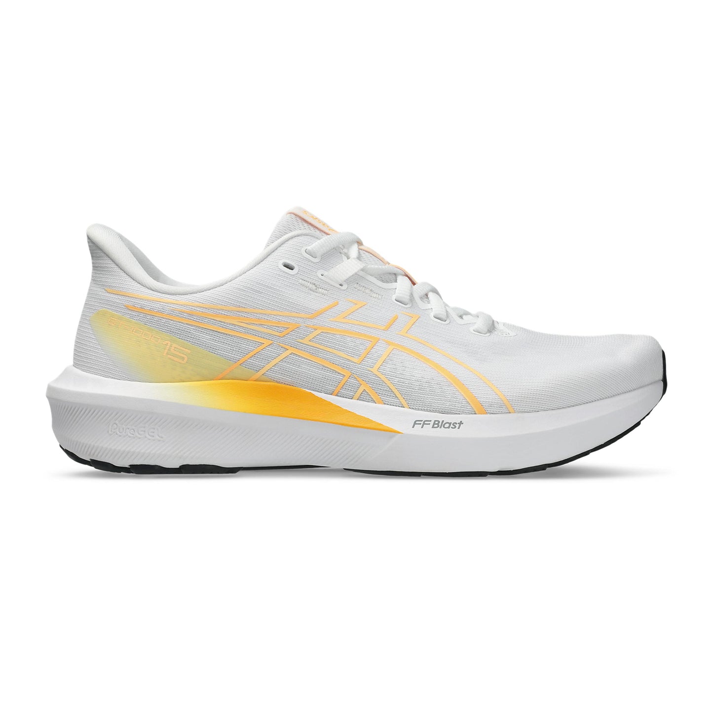 ASICS GT-1000 15 Stabilní obuv Muži - bílá, oranžová