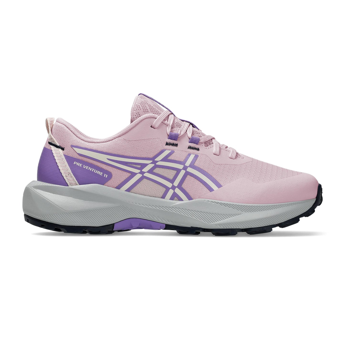 ASICS PRE VENTURE 11 GS Obuv pro měkčí povrch,žádný asfalt Děti - fialová, lila