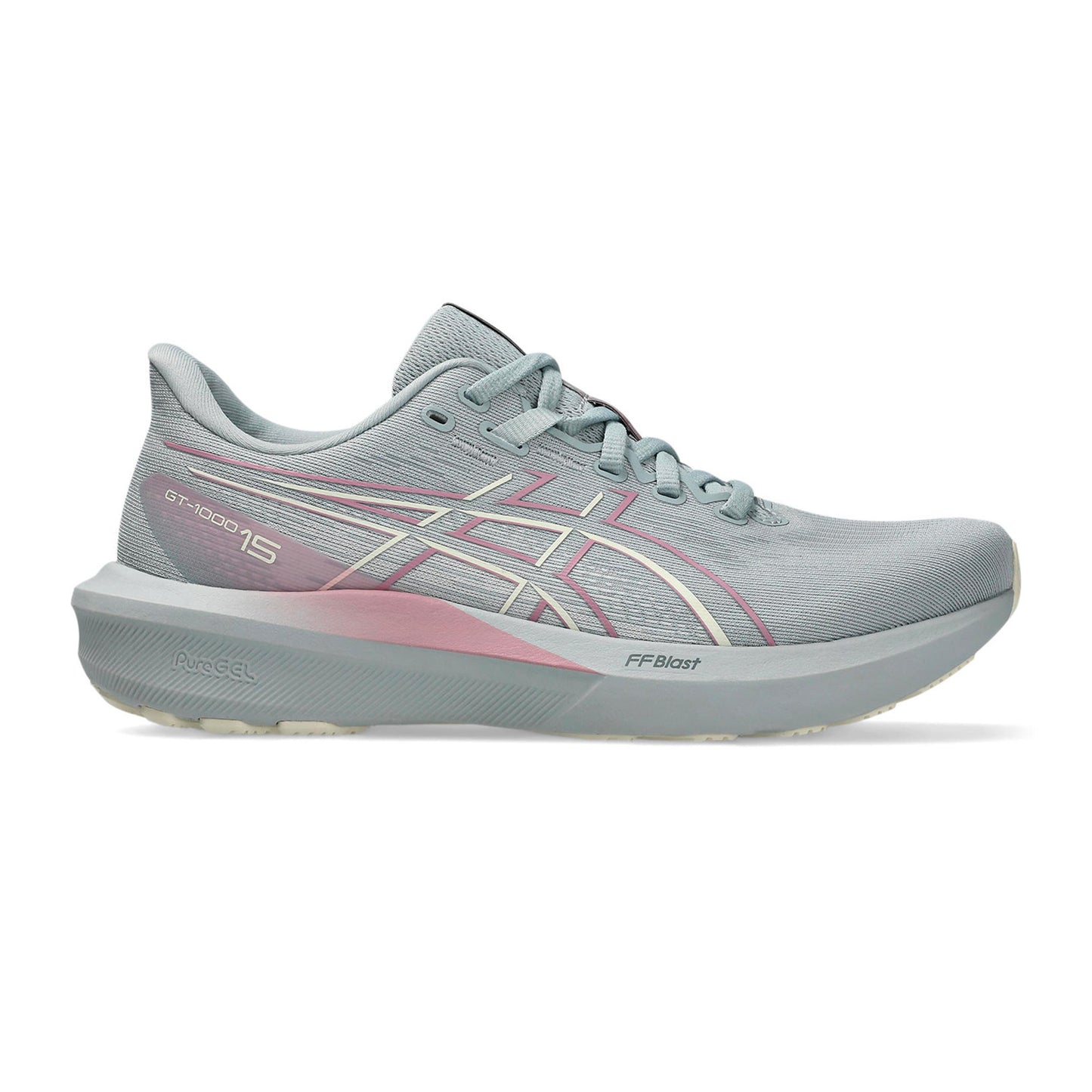 ASICS GT-1000 15 Stabilní obuv Dámy - modrošedá, krémová