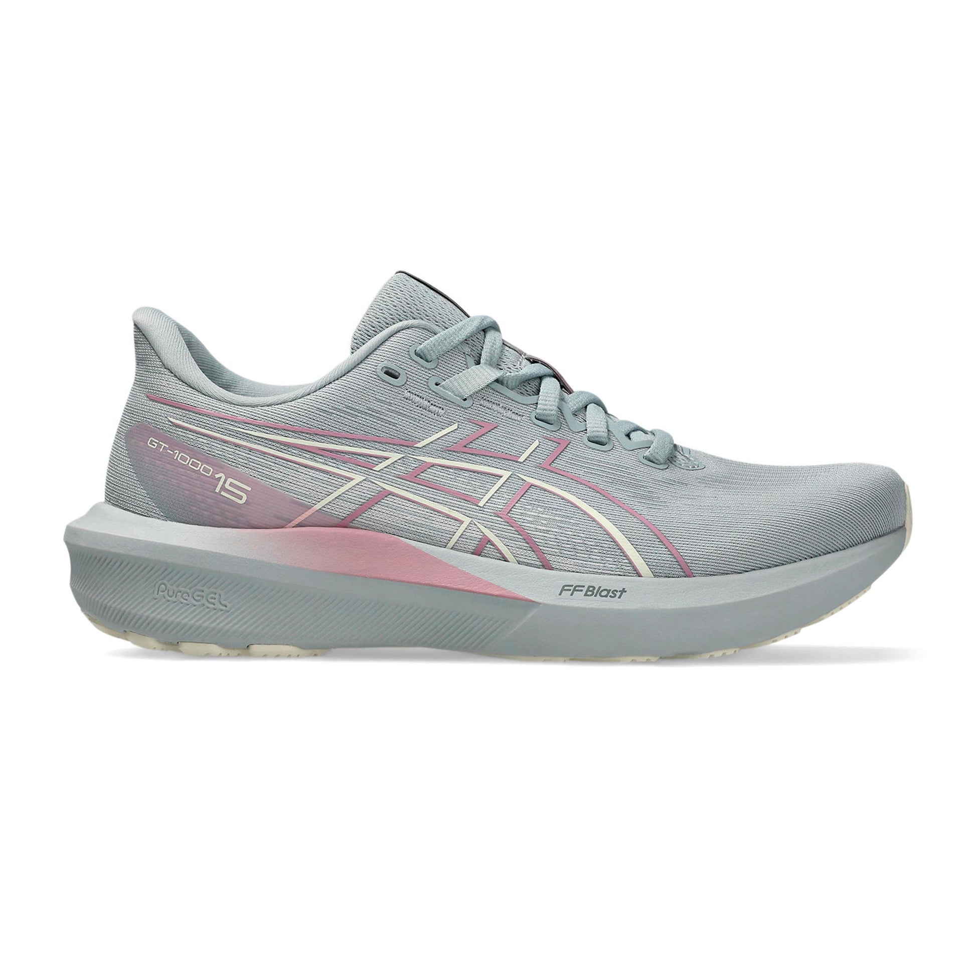 ASICS GT-1000 15 Stabilní obuv Dámy - modrošedá, krémová