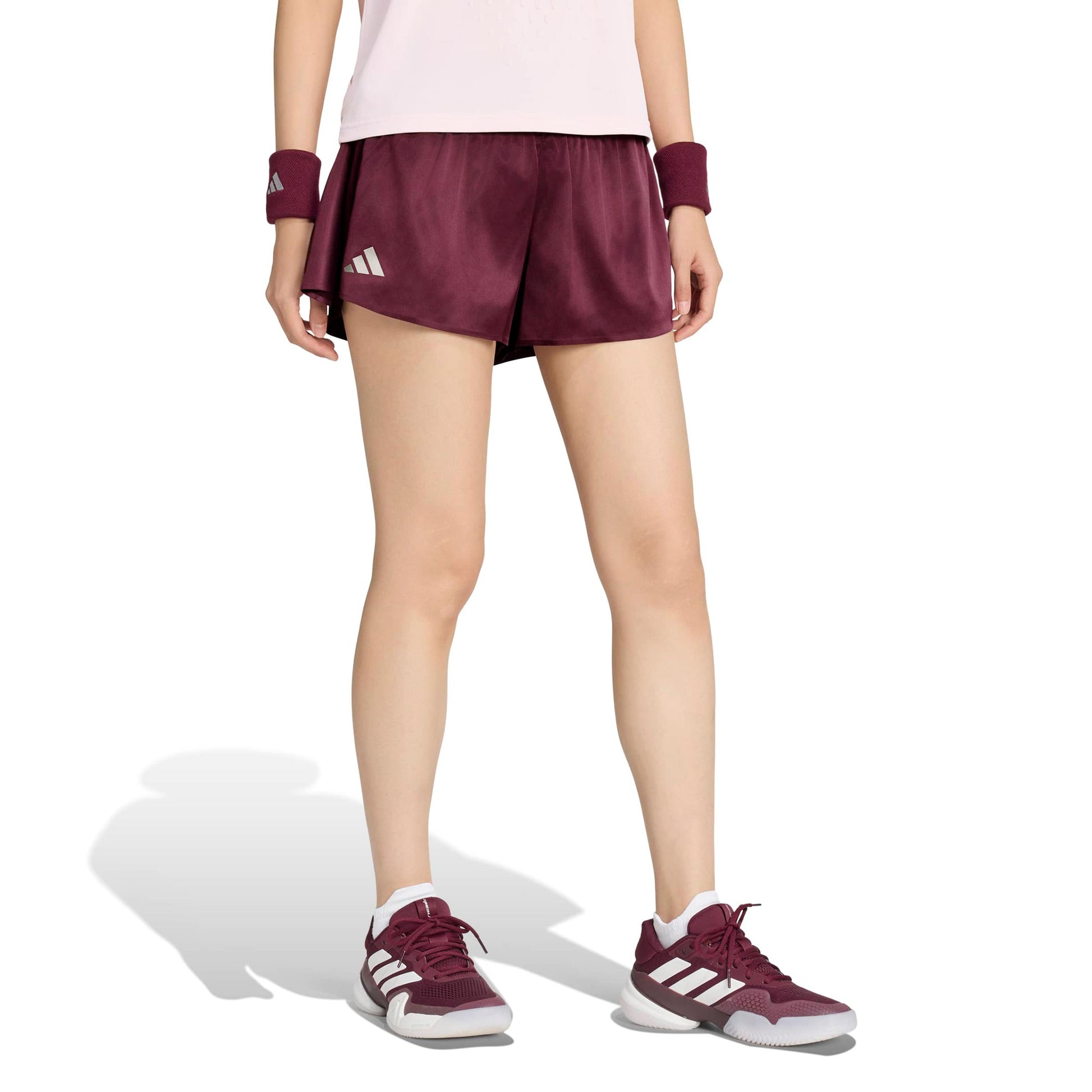 adidas Pro Šortky Dámy - červené víno