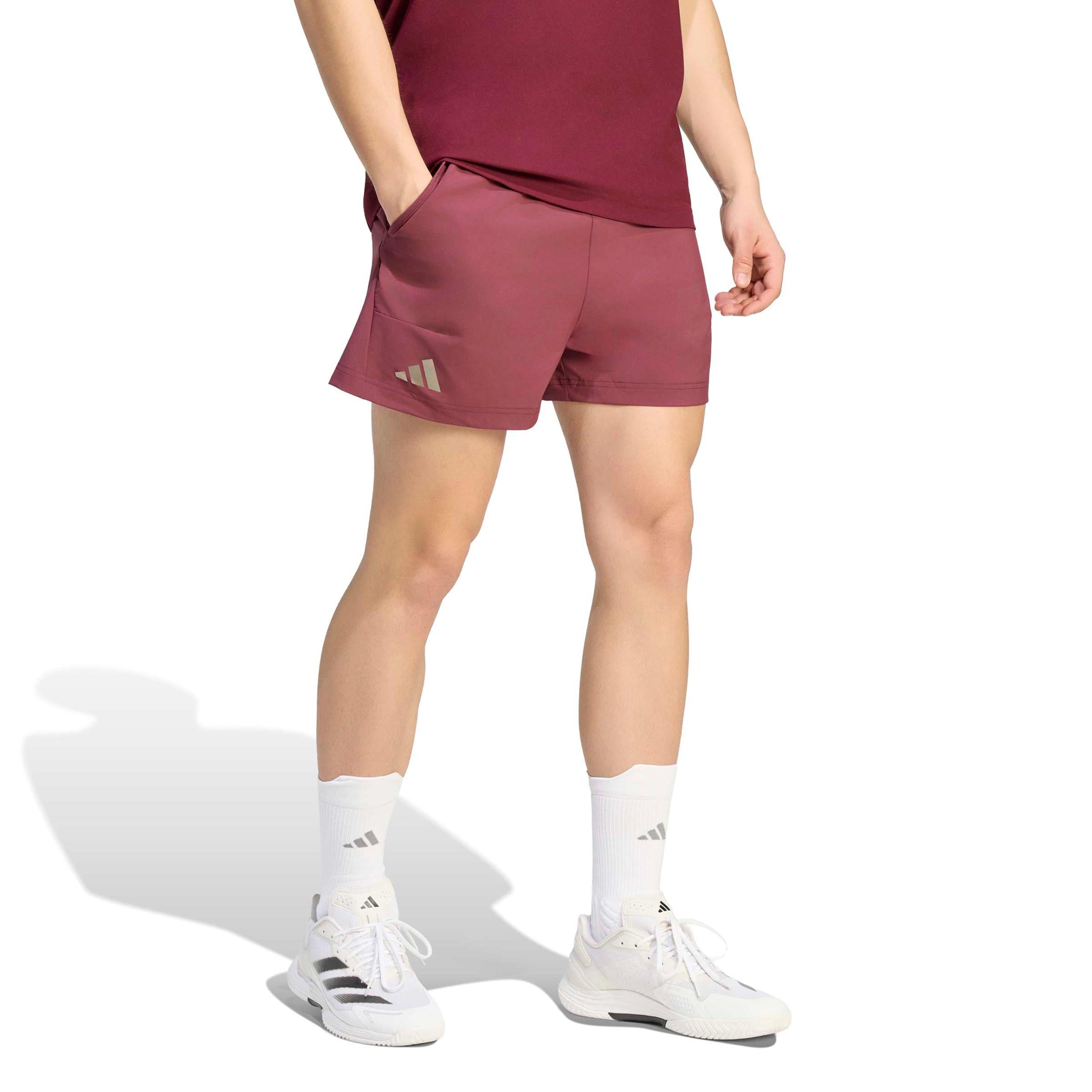 adidas Short & Tight Set Šortky Muži - červené víno