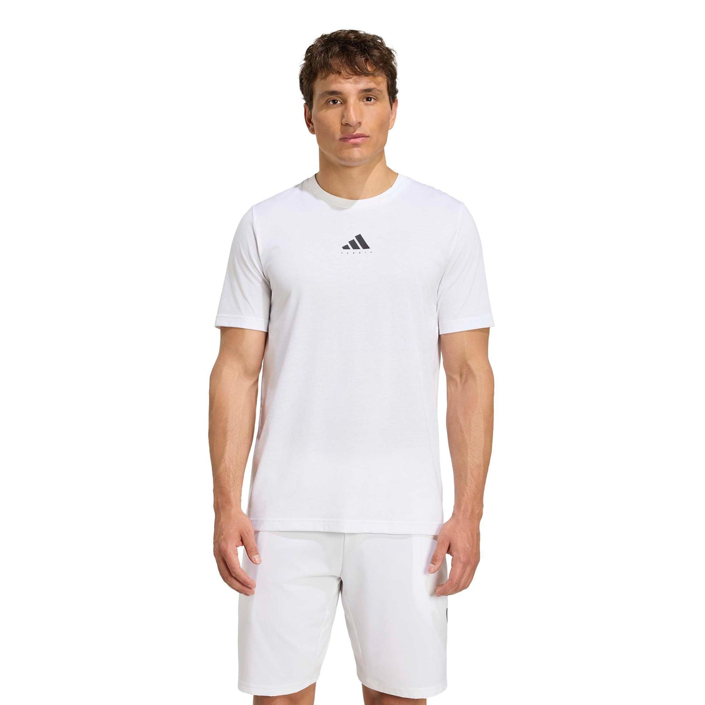 adidas Tričko Muži - bílá, vícebarevné
