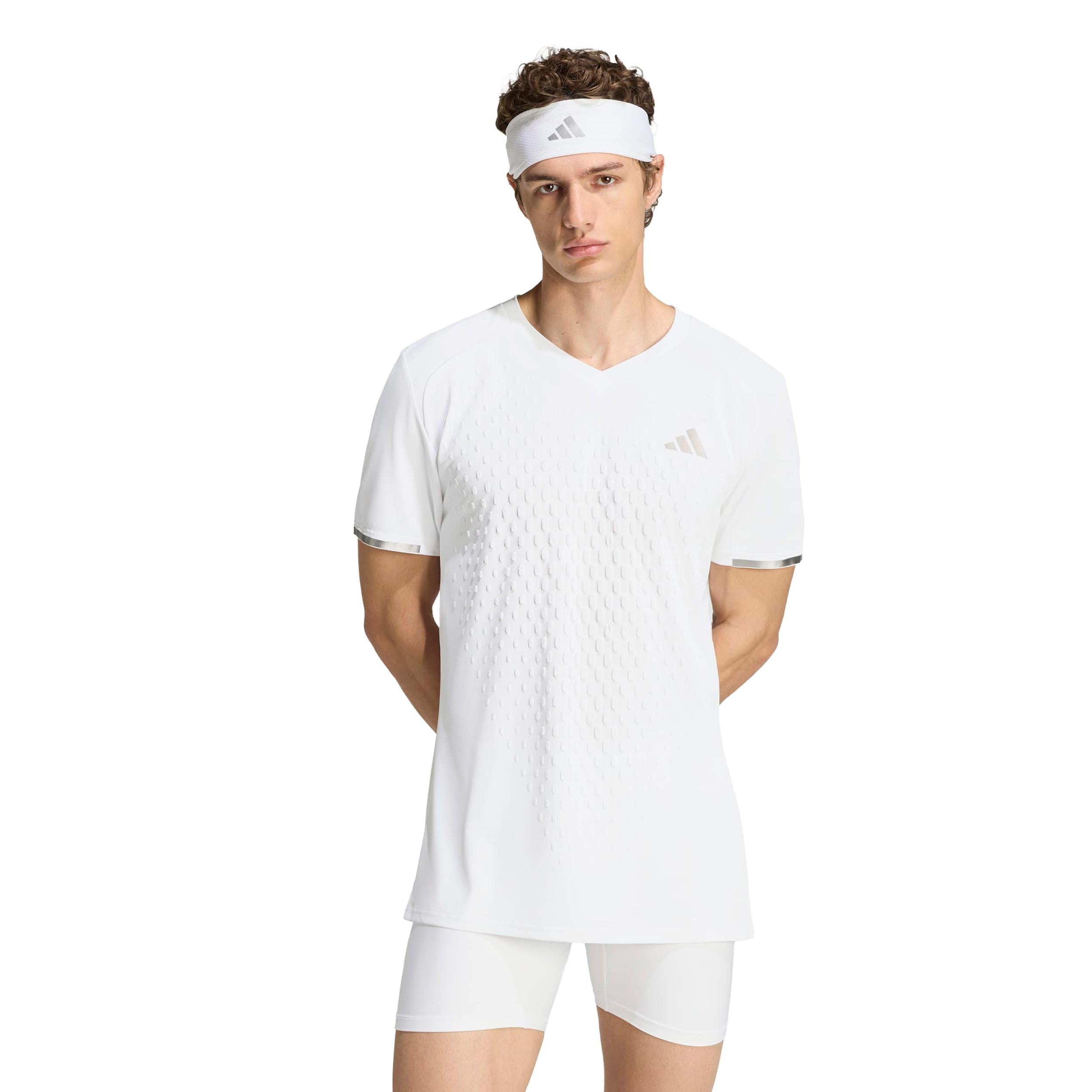 adidas 3D Freelift Pro Tričko Muži - bílá, stříbrná