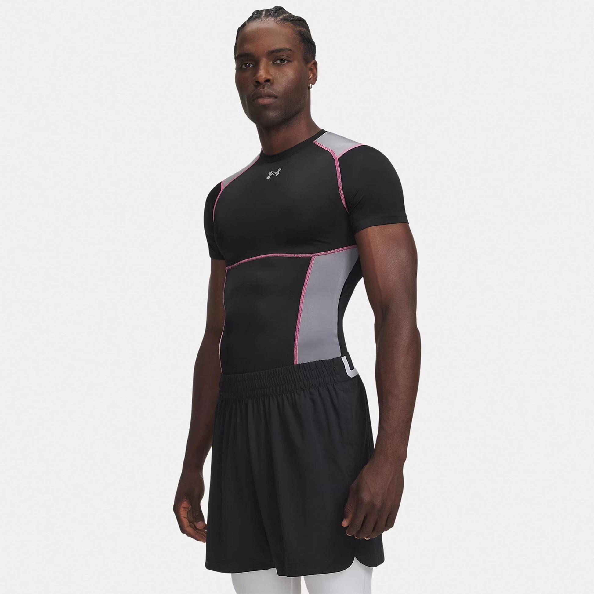 Under Armour Vanish Seamless Tričko Muži - černá, stříbrná