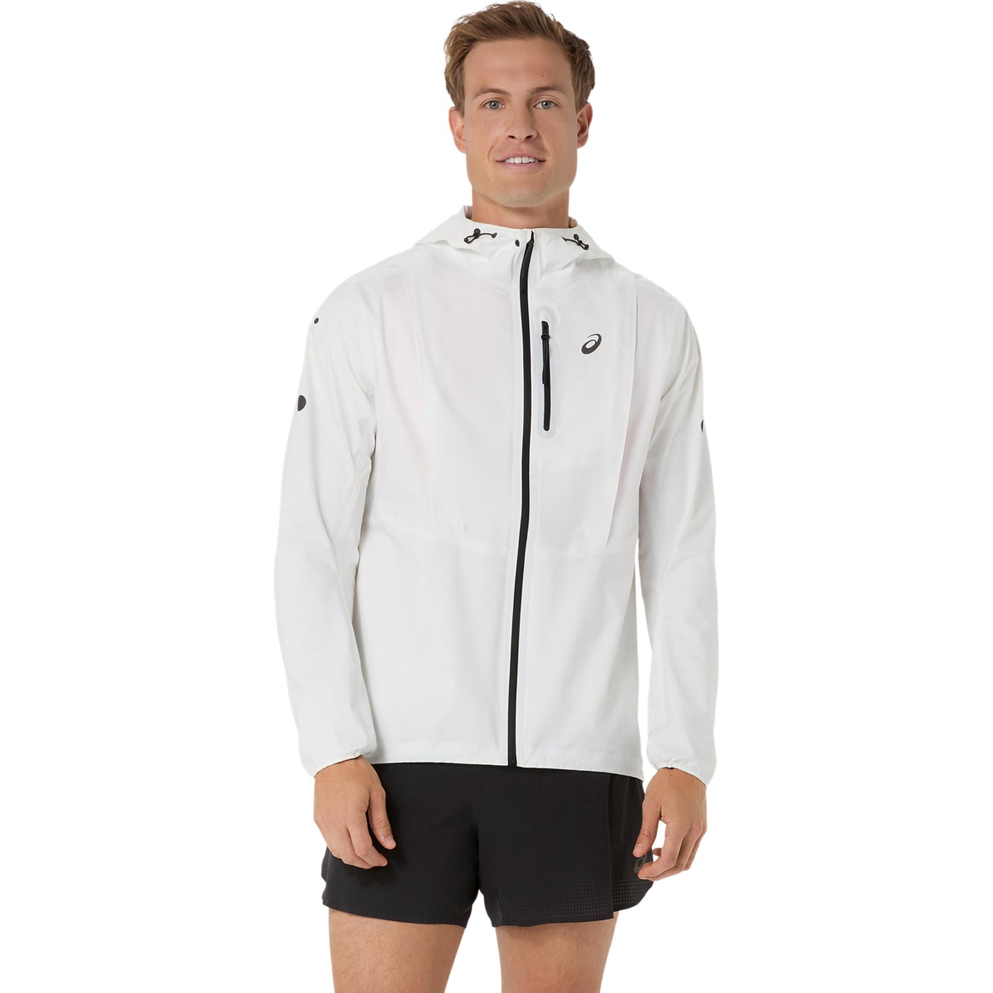 ASICS Fujitrail Elite Waterproof  Běžecká bunda - krémová