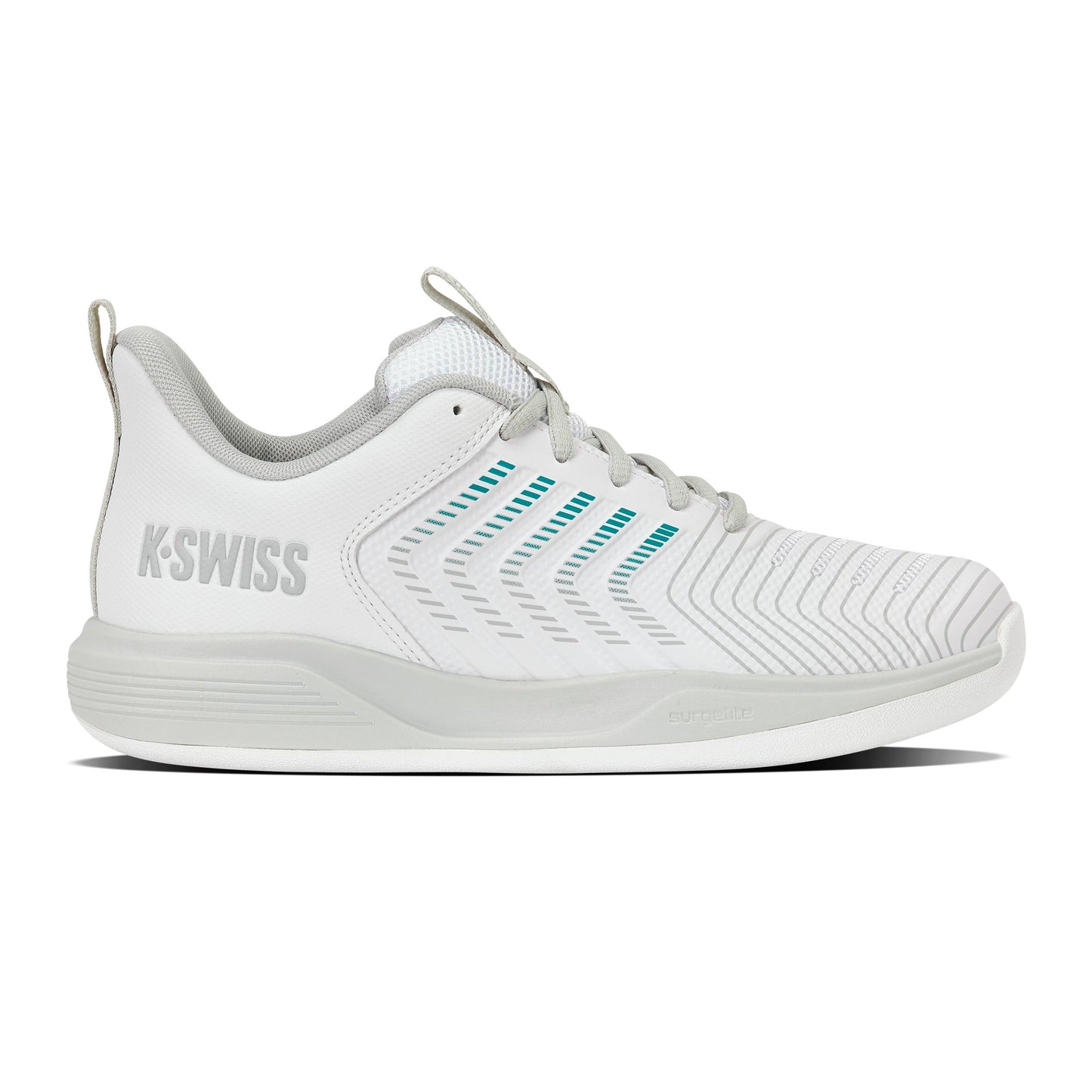 K-Swiss Ultrashot Light Obuv na koberce Dámy - bílá, tyrkysová