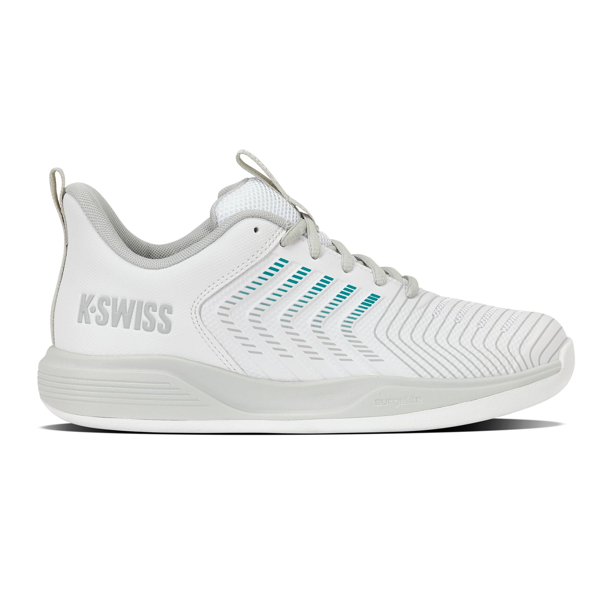 K-Swiss Ultrashot Light Obuv na koberce Dámy - bílá, tyrkysová
