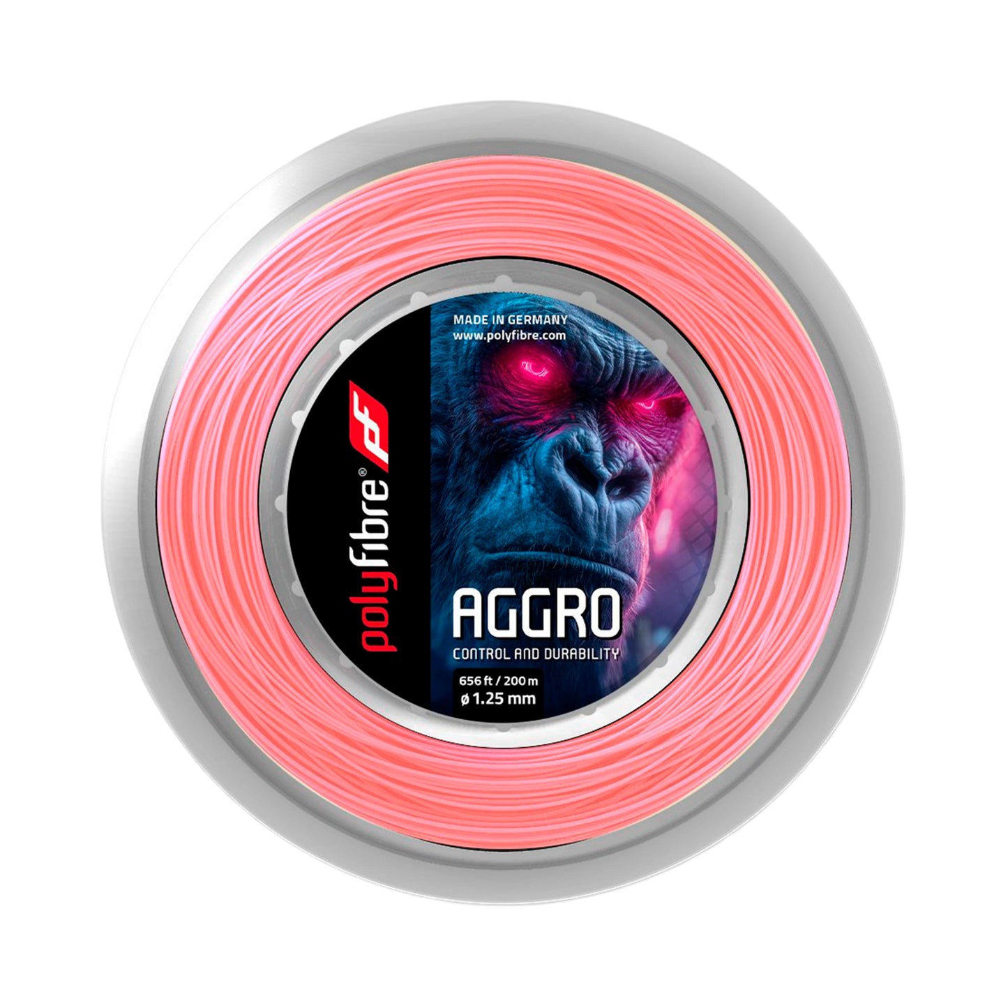 Polyfibre Aggro Výplet - role 12,2m, 200m - růžová