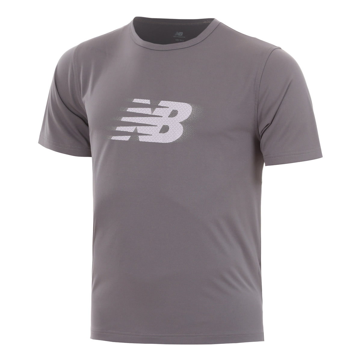 New Balance Essentials Utility Motion Graphic Tričko Muži - modrošedá