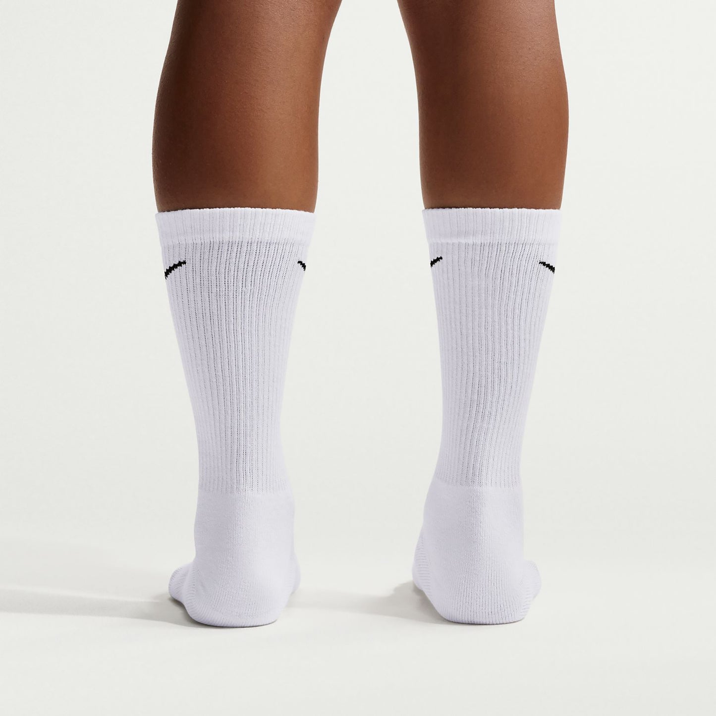 Nike Elevated Crew Tenisové ponožky 6ks balení Unisex - bílá