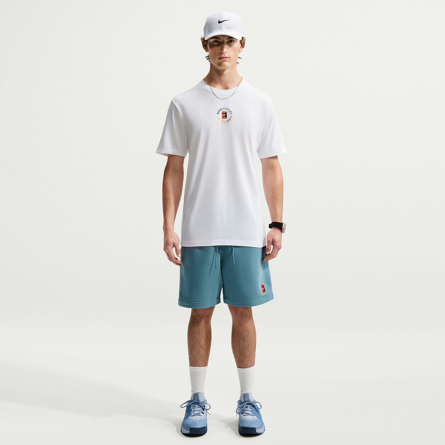 Nike Court Tričko Muži - bílá