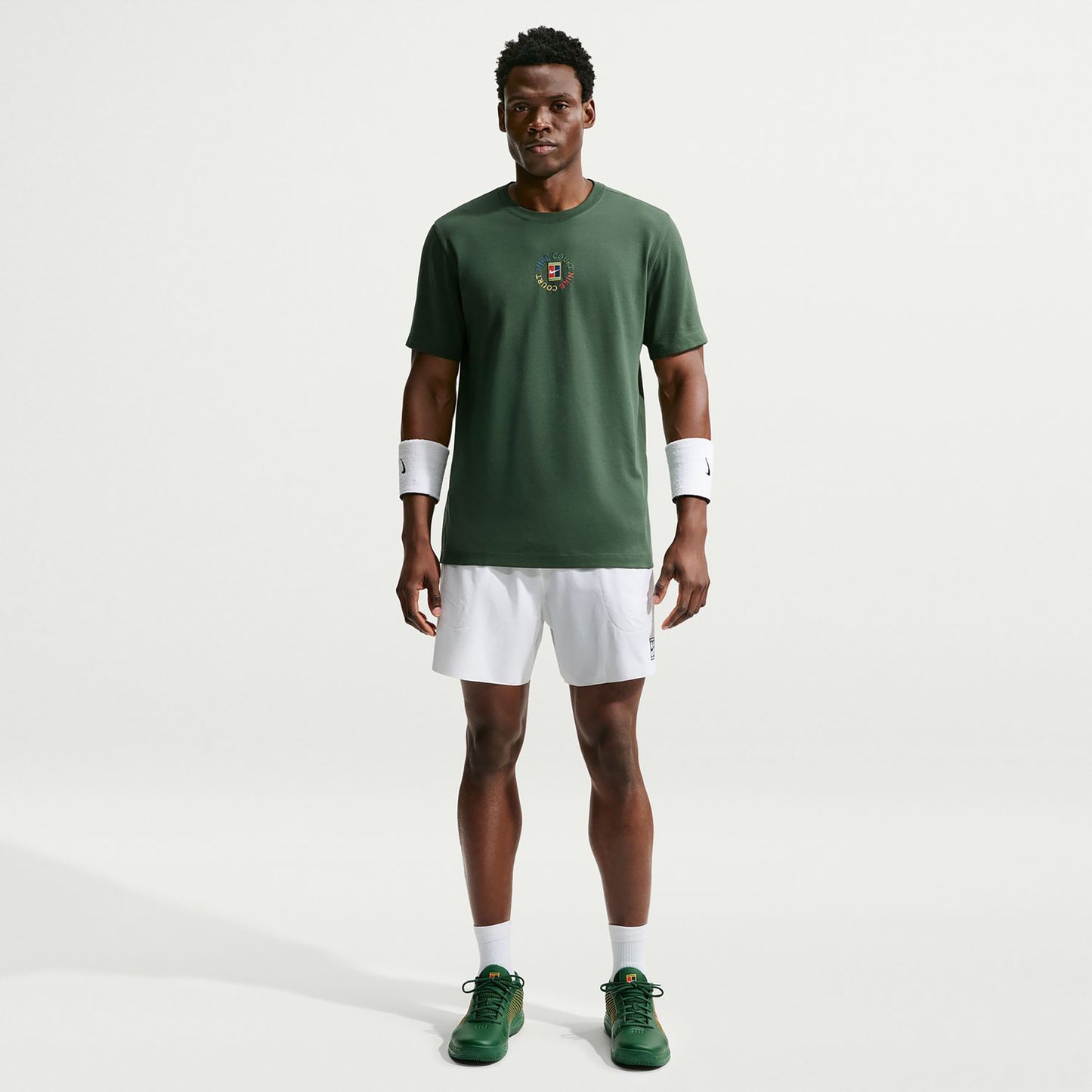 Nike Court Tričko Muži - tmavě zelená