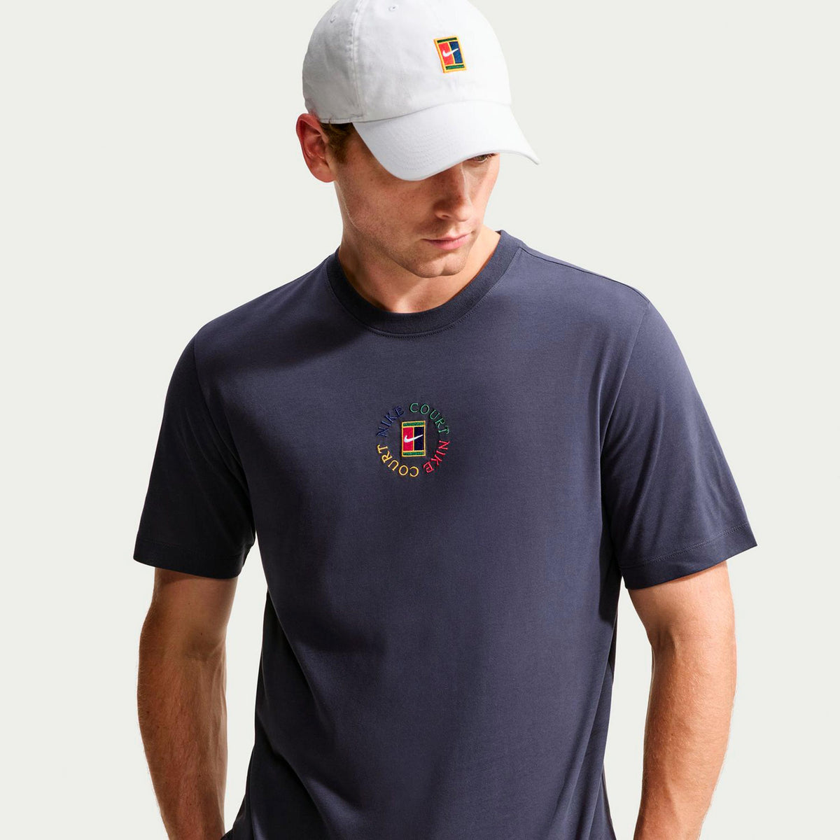 Nike Court Tričko Muži - tmavě šedá