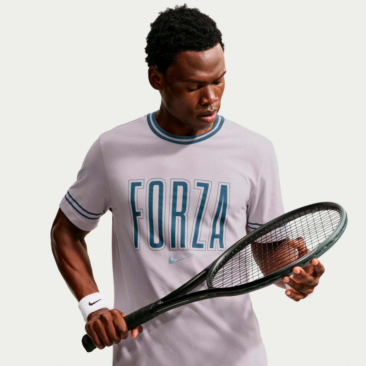 Nike Court Tričko Muži - šedá, šeříková