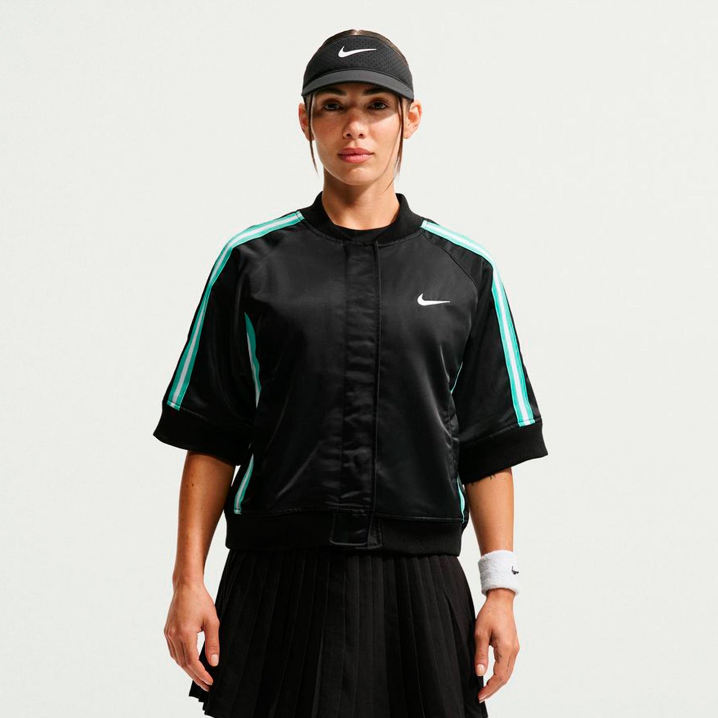 Nike Court Slam Tréninková bunda Dámy - černá, mátová