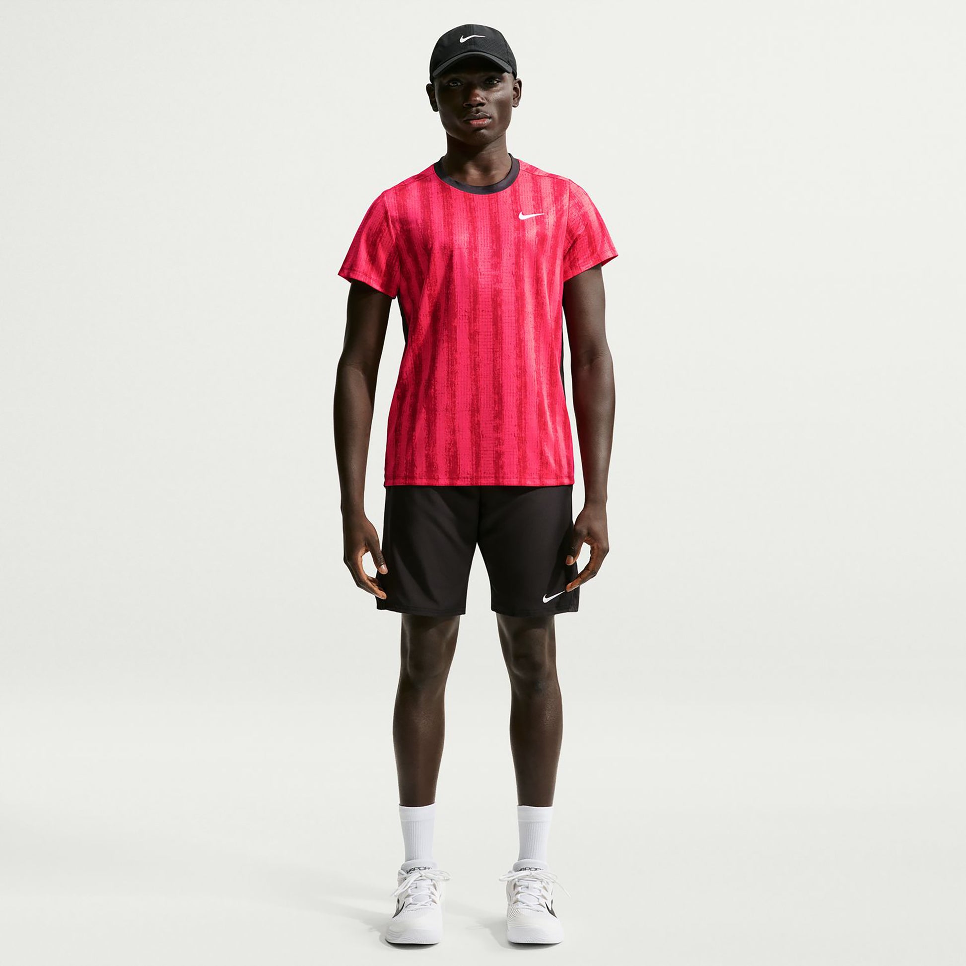 Nike Court Victory Tričko Muži - červená, černá