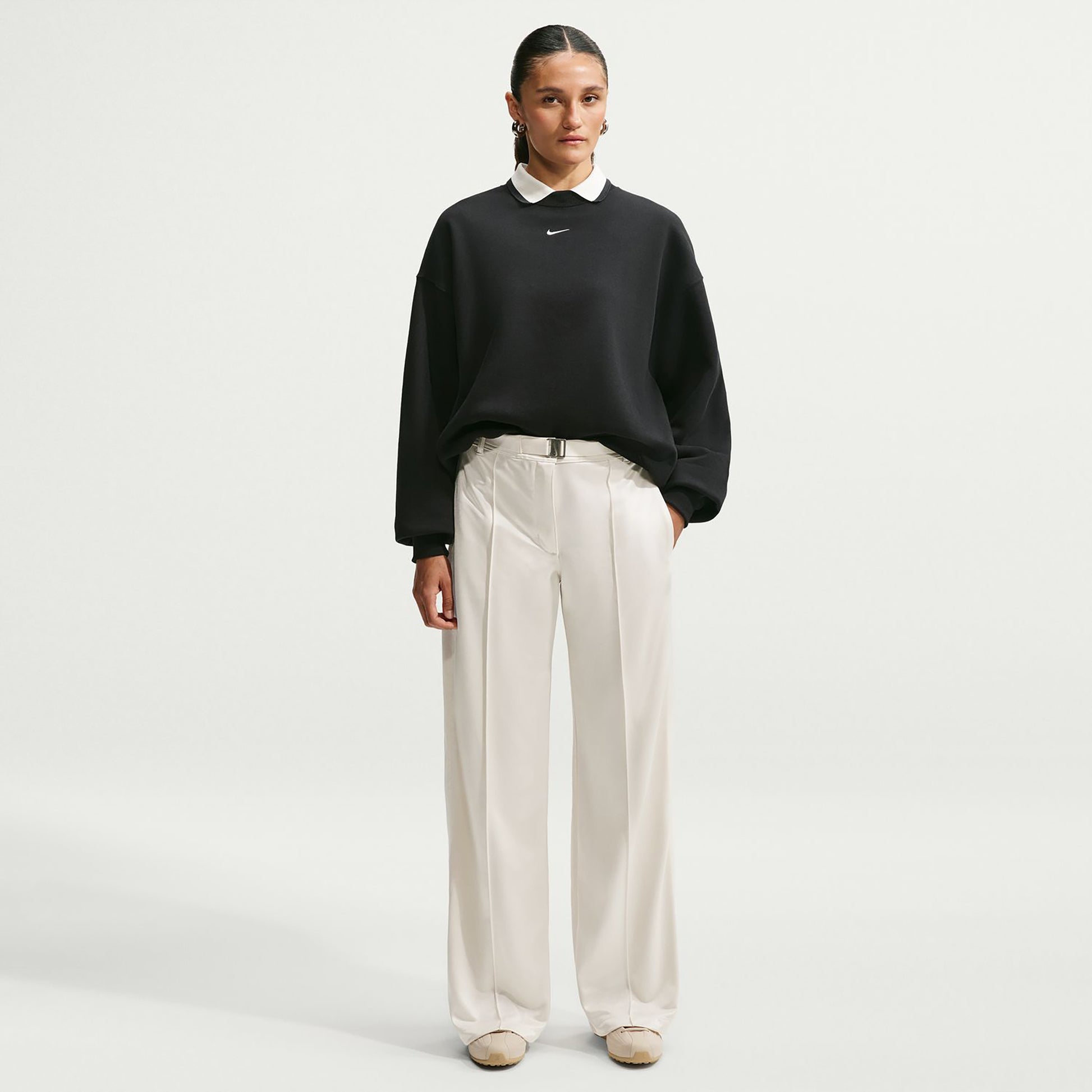 Nike Studio Fleece Mikina Dámy - černá