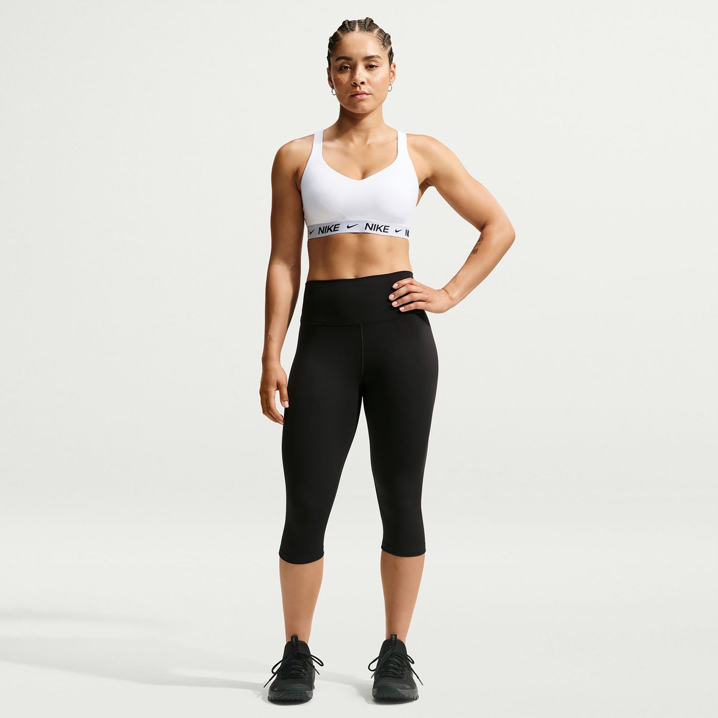 Nike Indy High Support Sportovní podprsenka Dámy - bílá