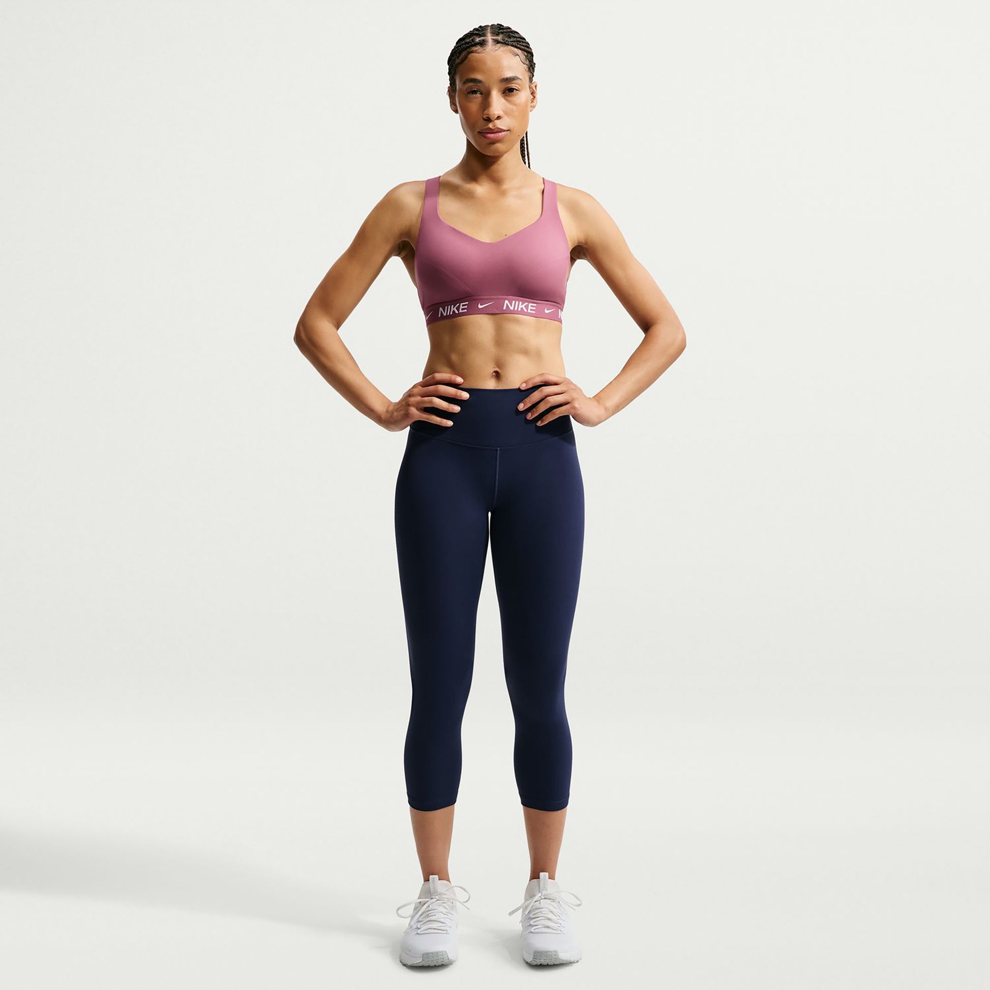 Nike Indy High Support Sportovní podprsenka Dámy - fialová