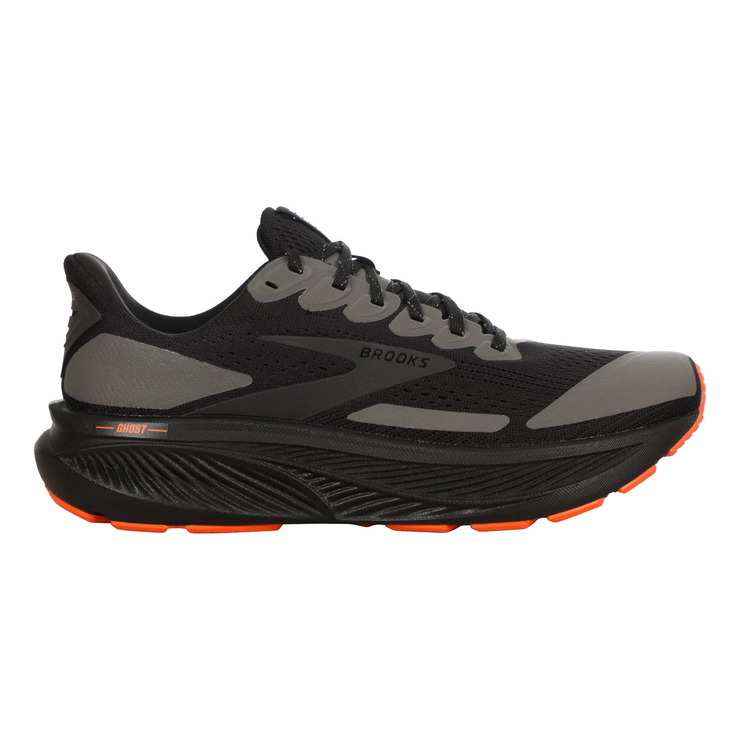 Brooks Ghost 17 Neutrální obuv Dámy - černá, oranžová