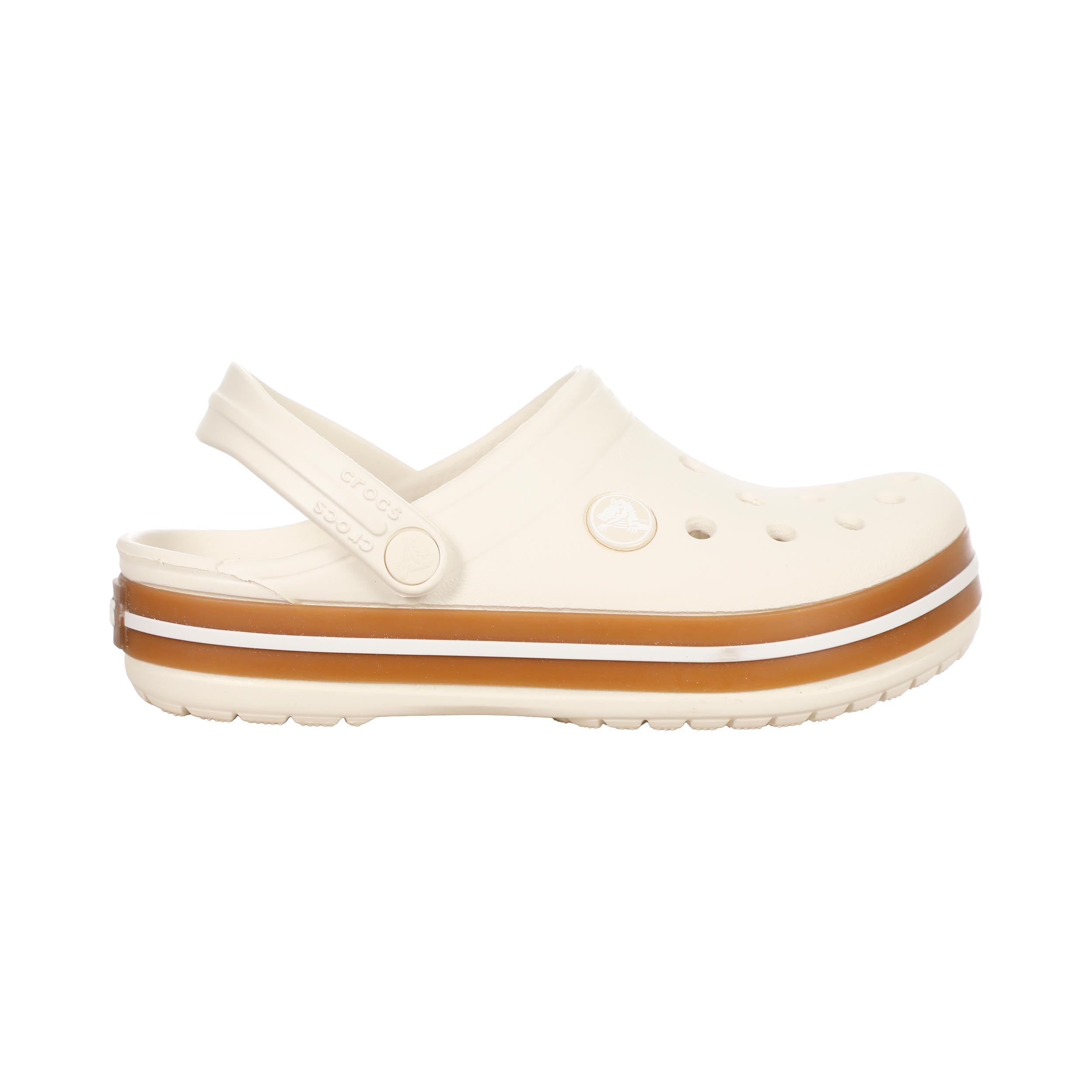 Crocs Crocband Clog Pantofle Děti - písek, béžová