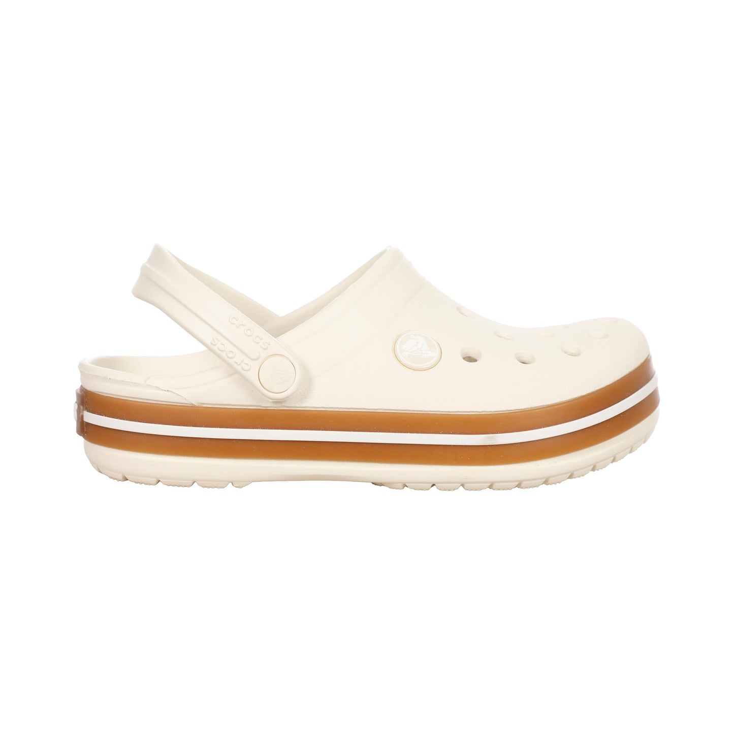 Crocs Crocband Clog Pantofle Děti - písek, béžová