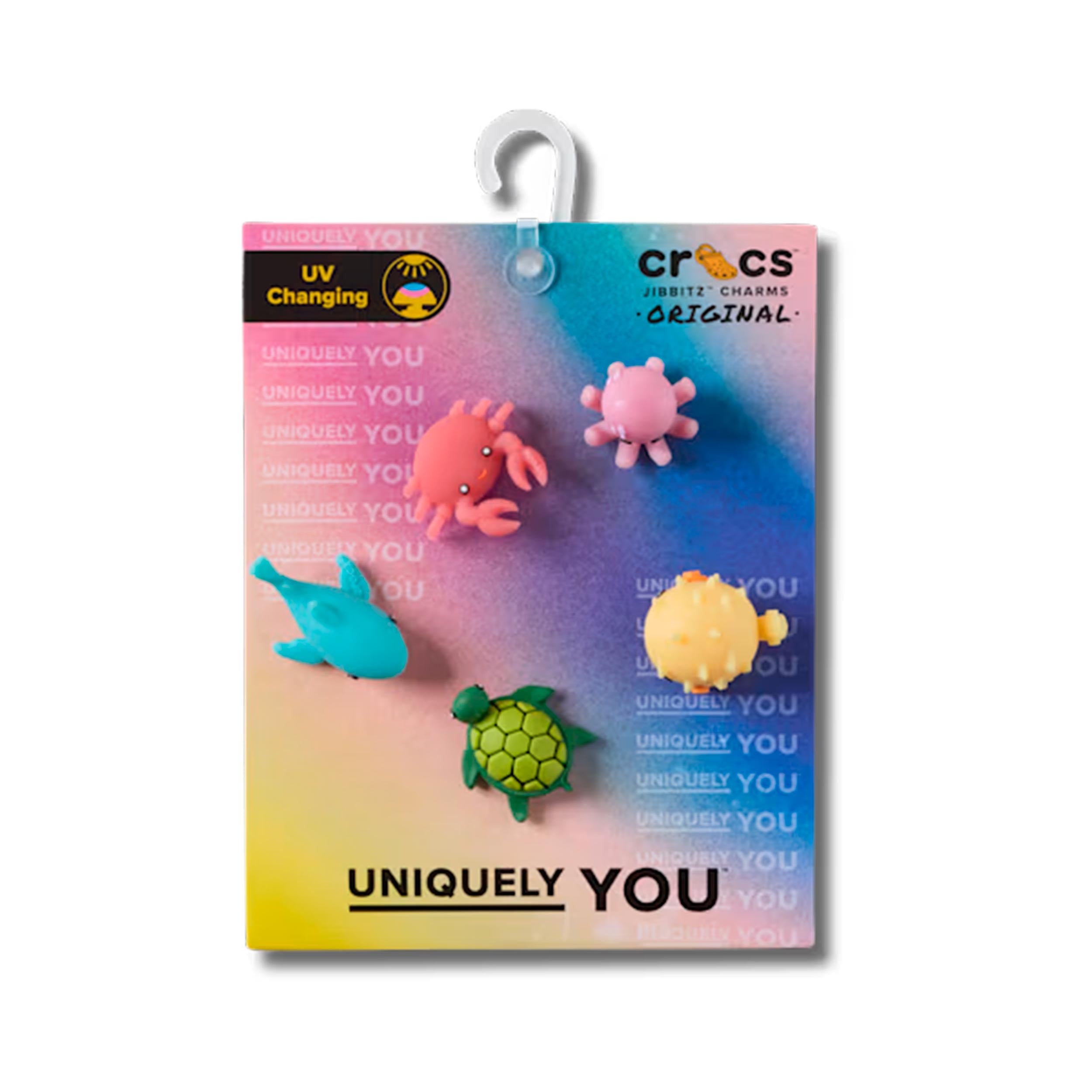 Crocs UV Changing Sea Animals Sonstiges Unisex - tyrkysová, zelená