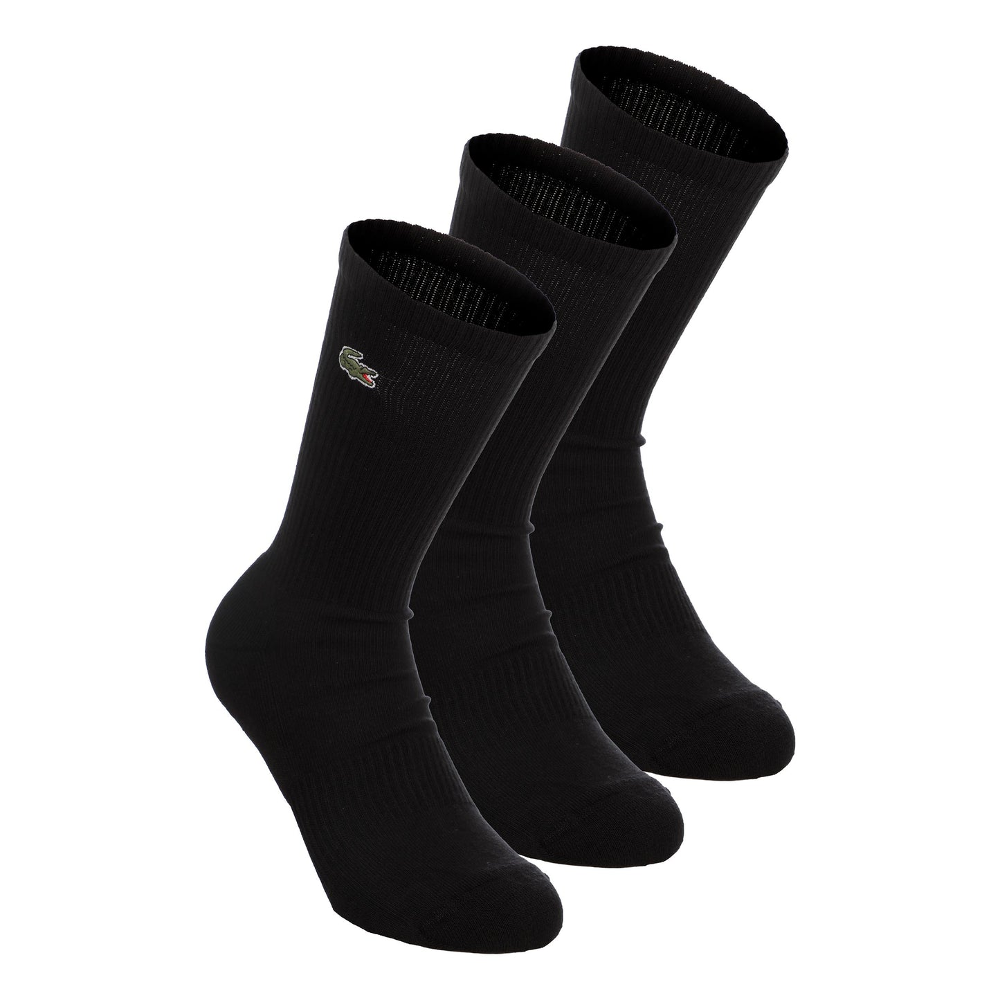 Lacoste Classic Tenisové ponožky Unisex - černá