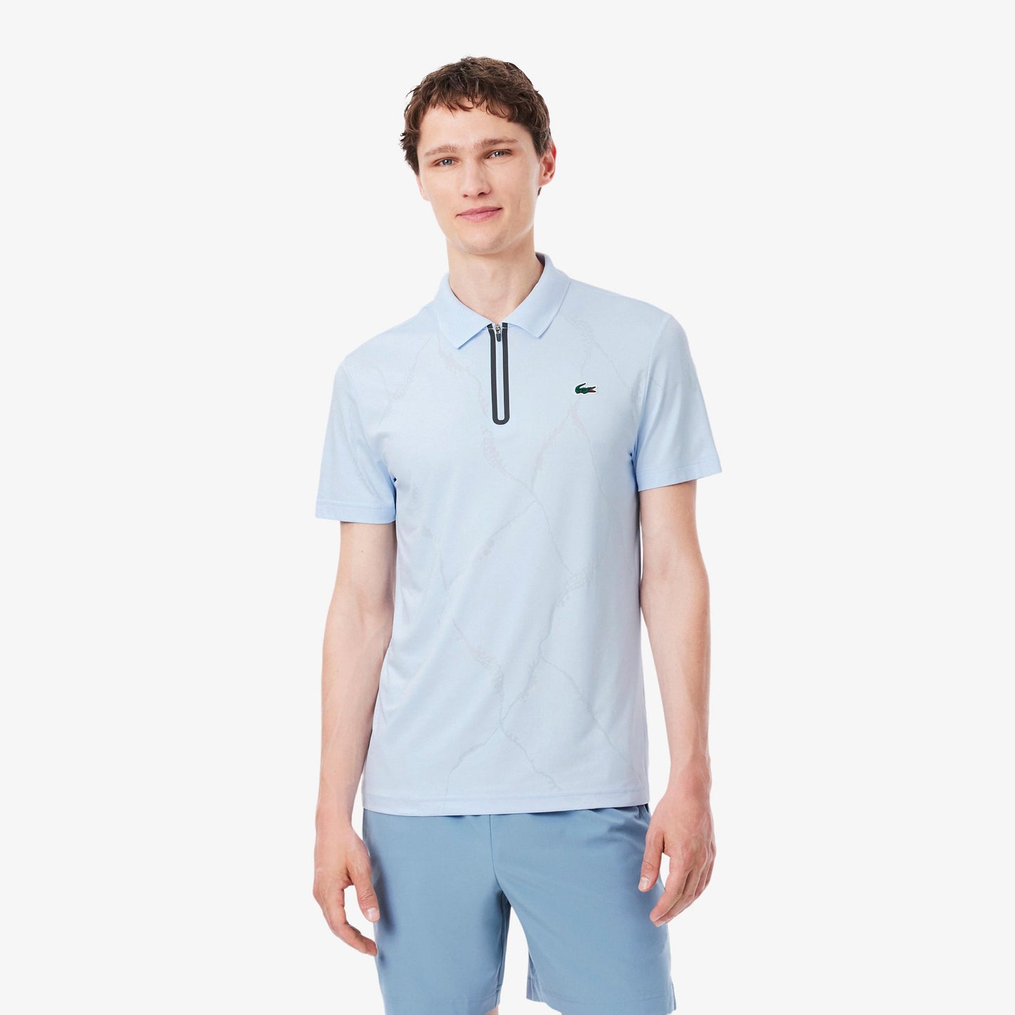 Lacoste Pólo Muži - světle modrá