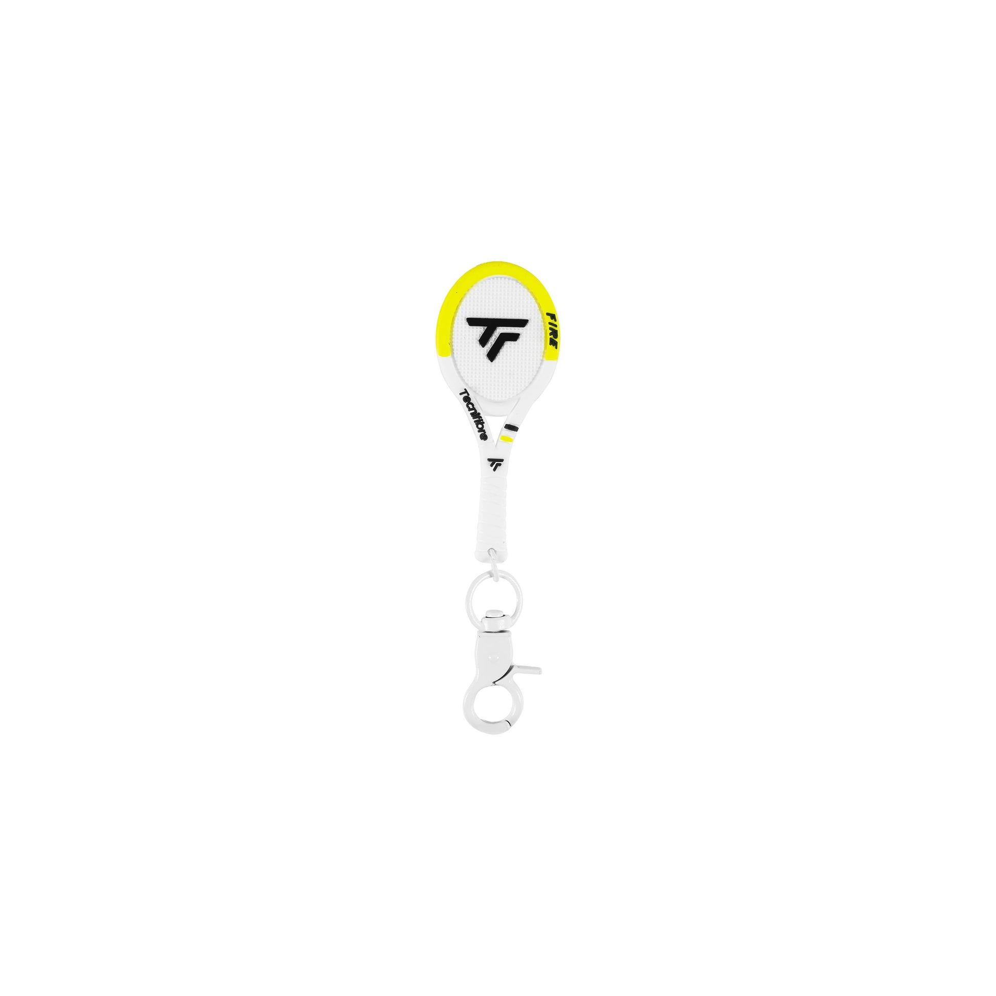 Tecnifibre Fire Přívěšek - bílá, žlutá