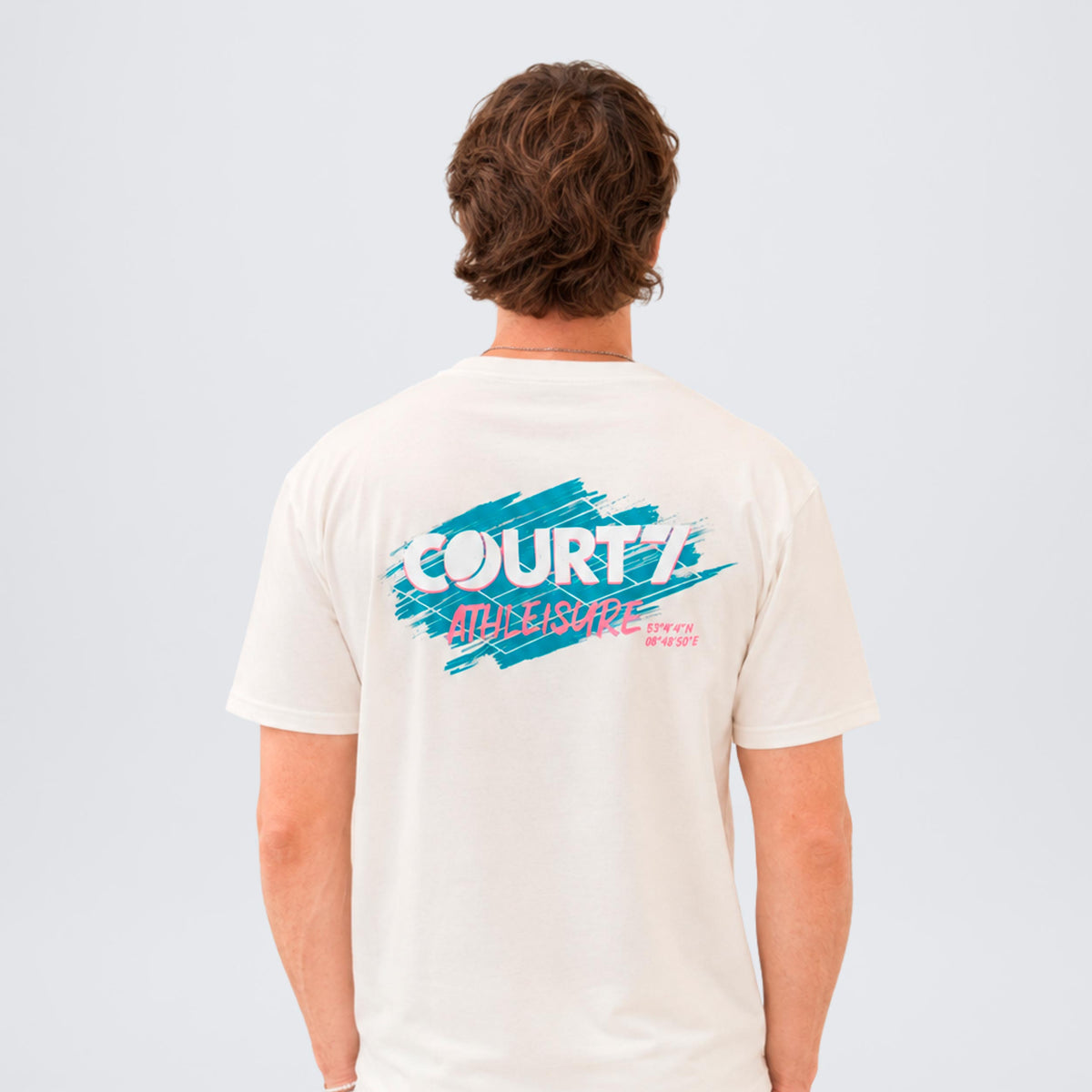 COURT7 AD-IN Tričko Unisex - bílá