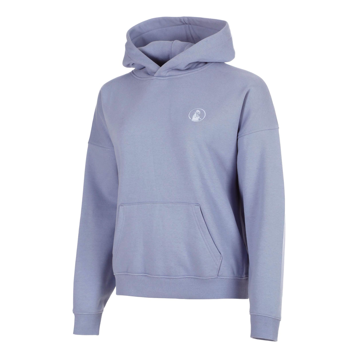 Quiet Please Confidence Oversize Hoody Dámy - modrá
