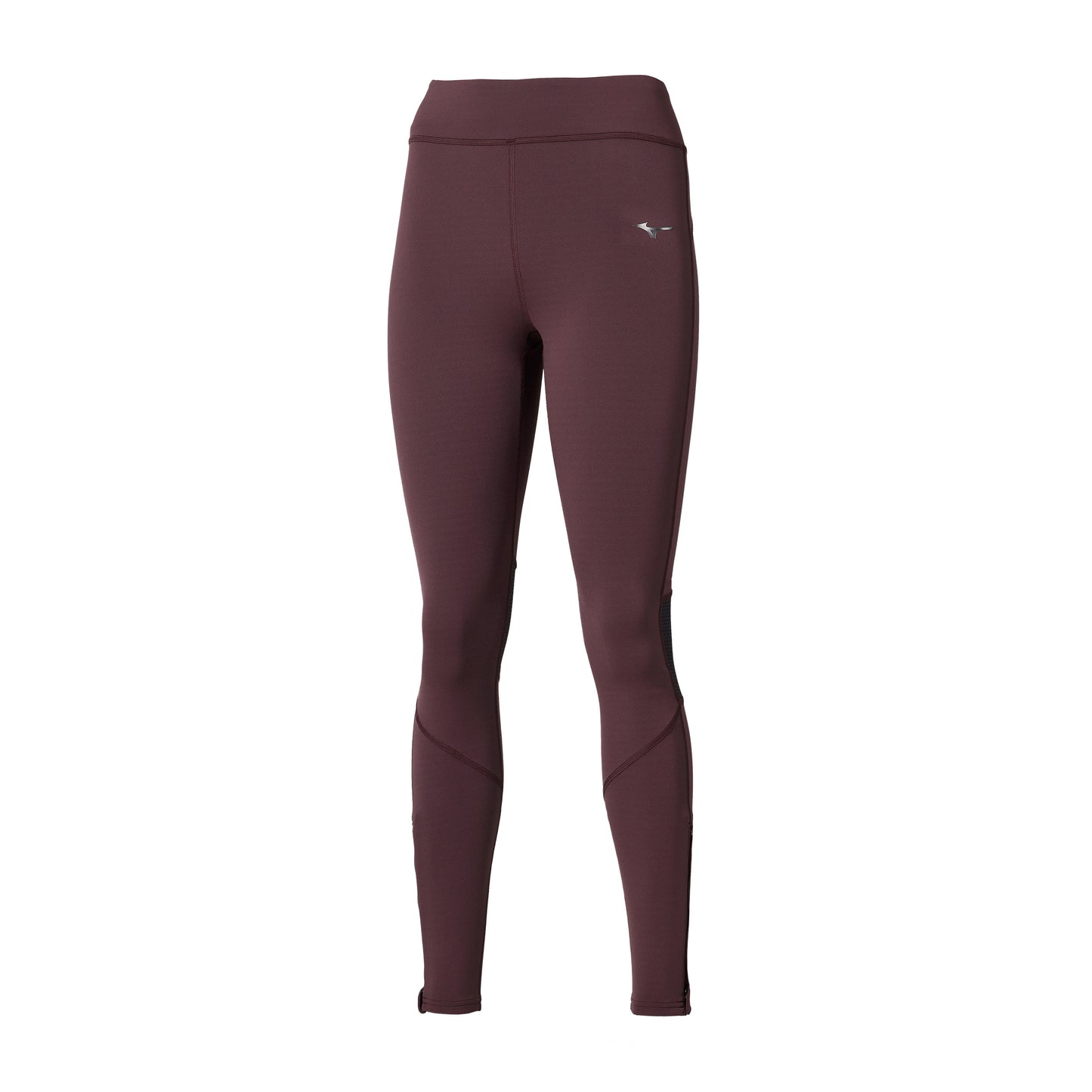 Mizuno Active Warmalite  Běžecké punčocháče Dámy - tmavě červená