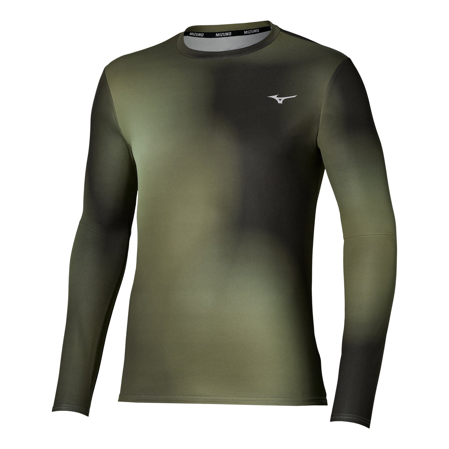 Mizuno Core Graphic Běžecké tričko Muži - tmavě zelená, olivová
