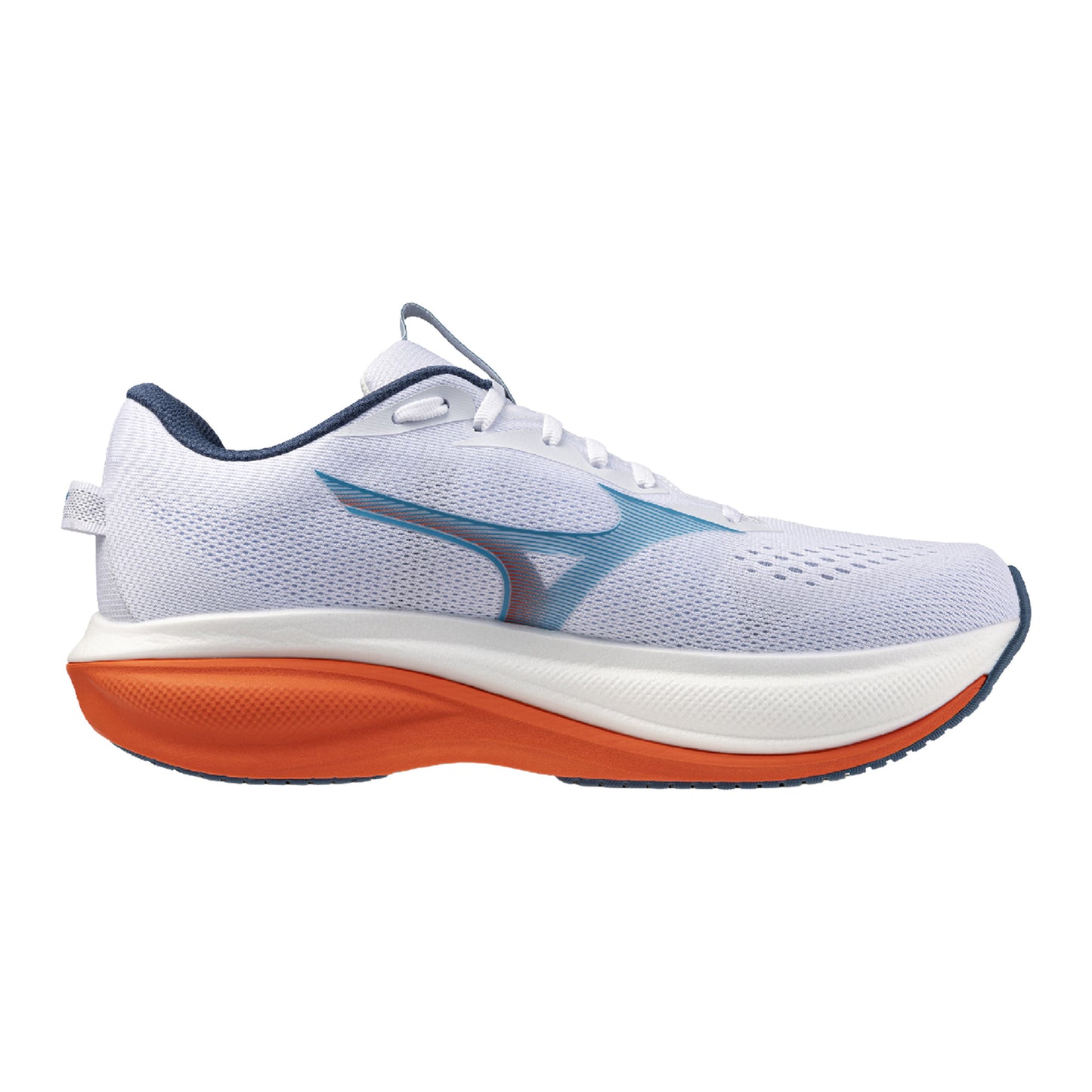 Mizuno Wave Rider 30  Neutrální obuv Muži - bílá, modrá