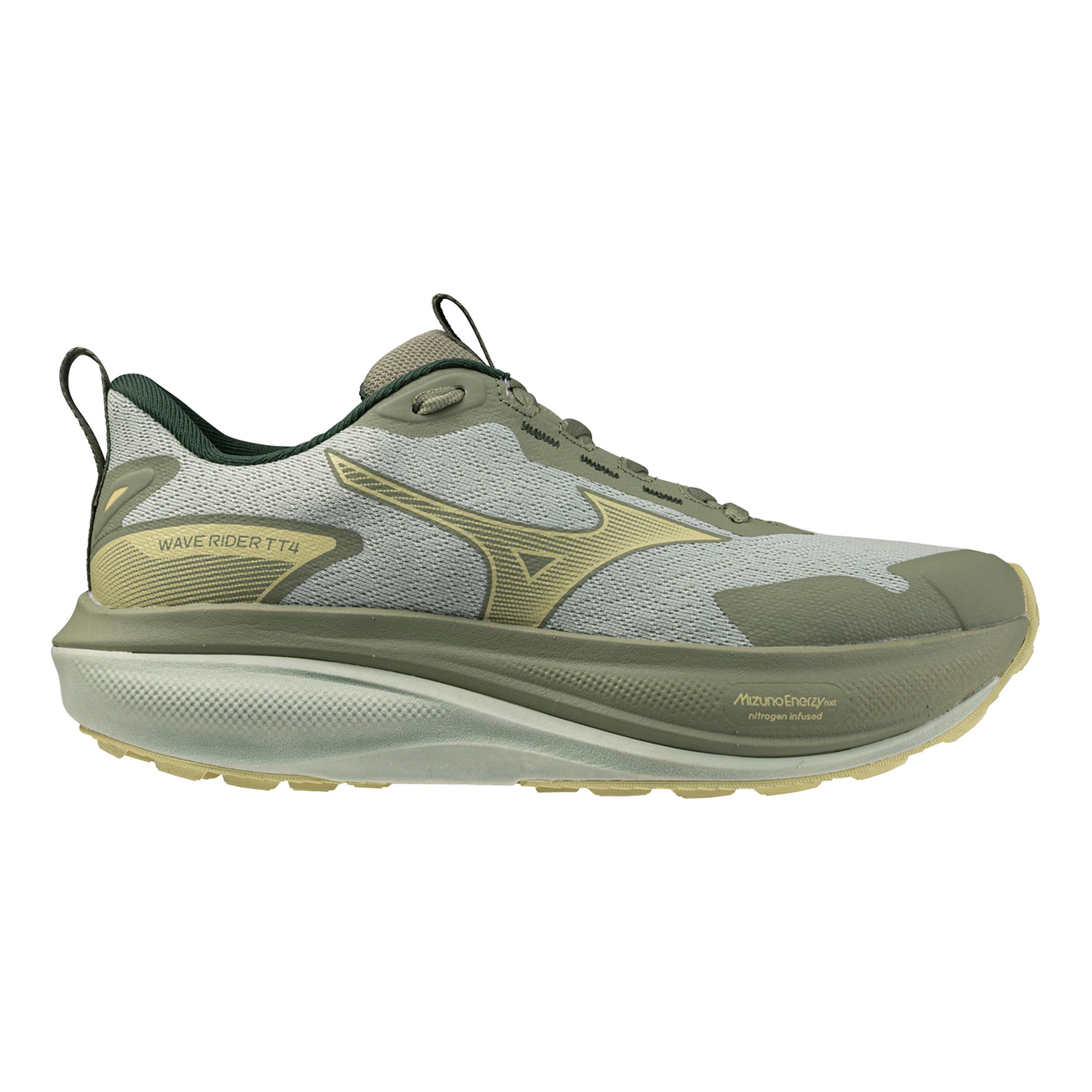 Mizuno Wave Rider TT 4  Obuv pro měkčí povrch,žádný asfalt Dámy - šedá, šalvěj