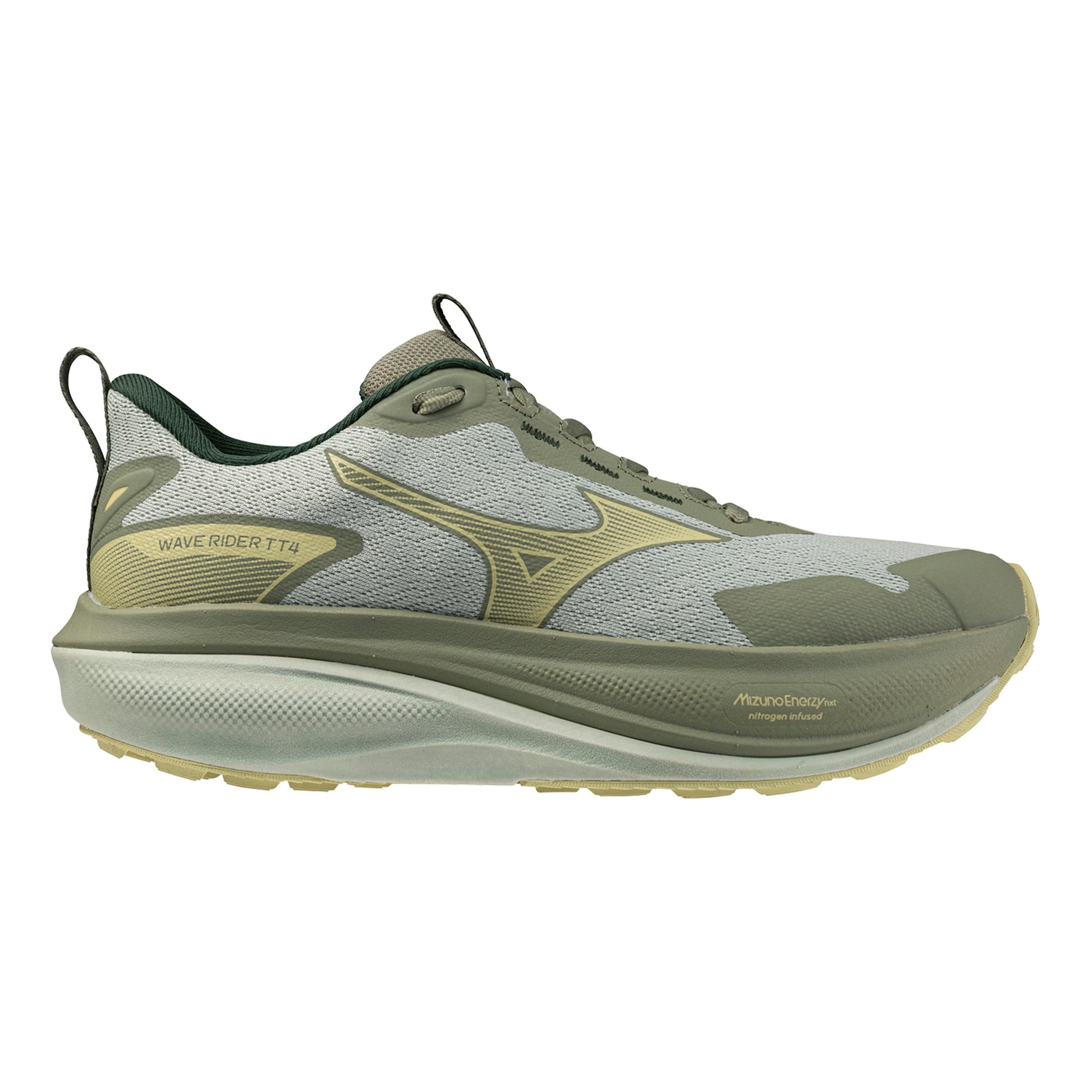 Mizuno Wave Rider TT 4  Obuv pro měkčí povrch,žádný asfalt Dámy - šedá, šalvěj