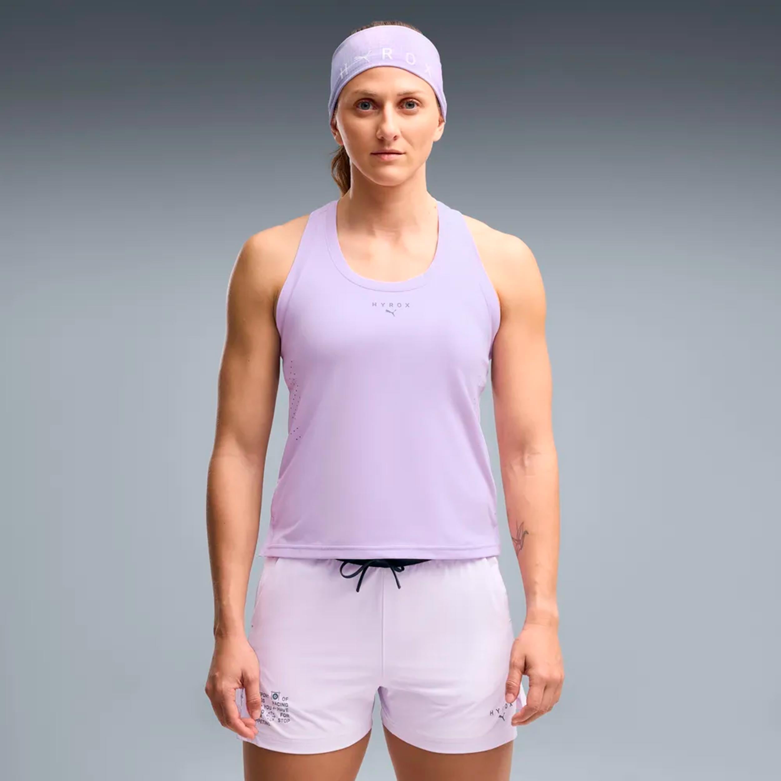 Puma HYROX PWRMODE  Běžecké tričko Dámy - šeříková