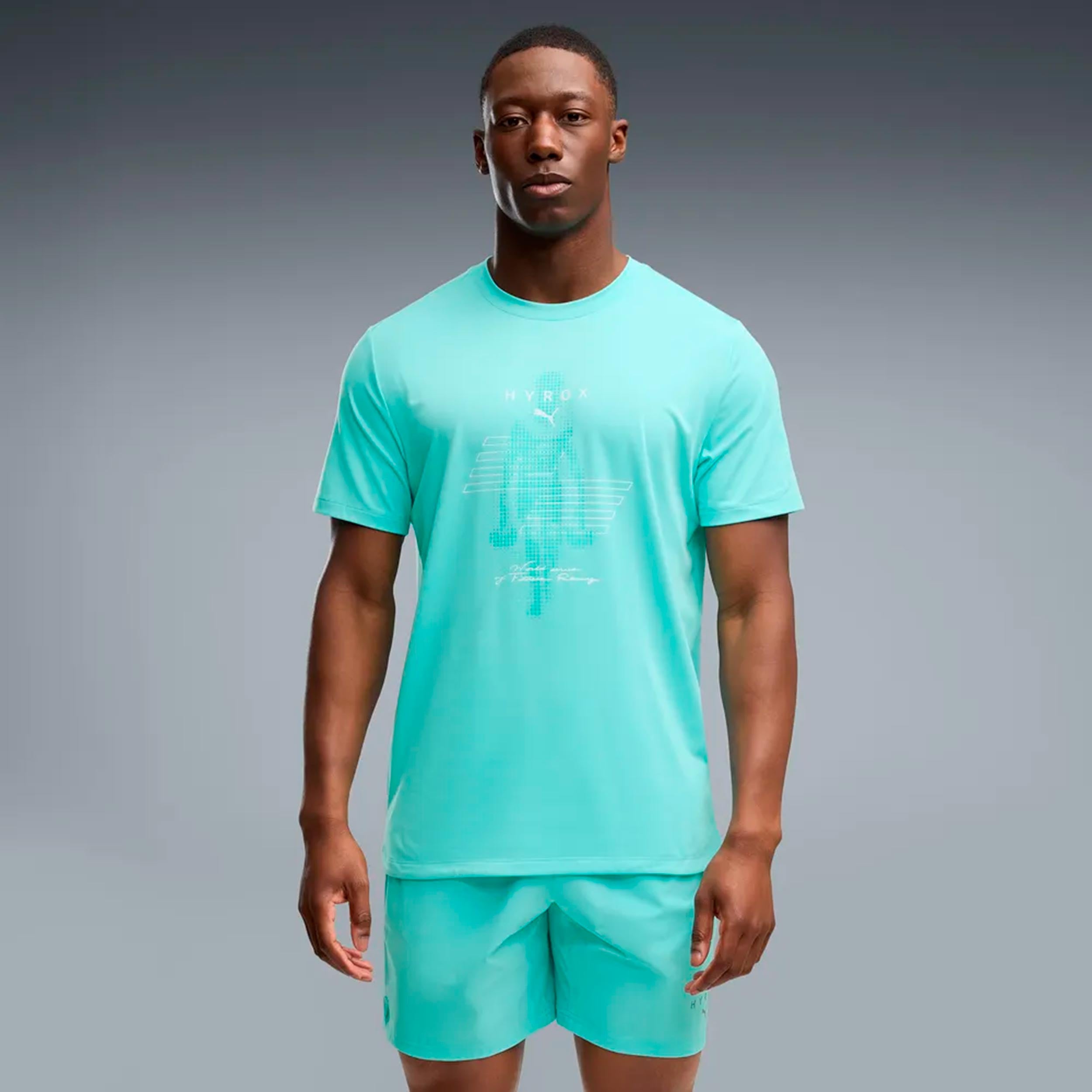 Puma HYROX Cloudspun Thermoadapt  Běžecké tričko Muži - mátová