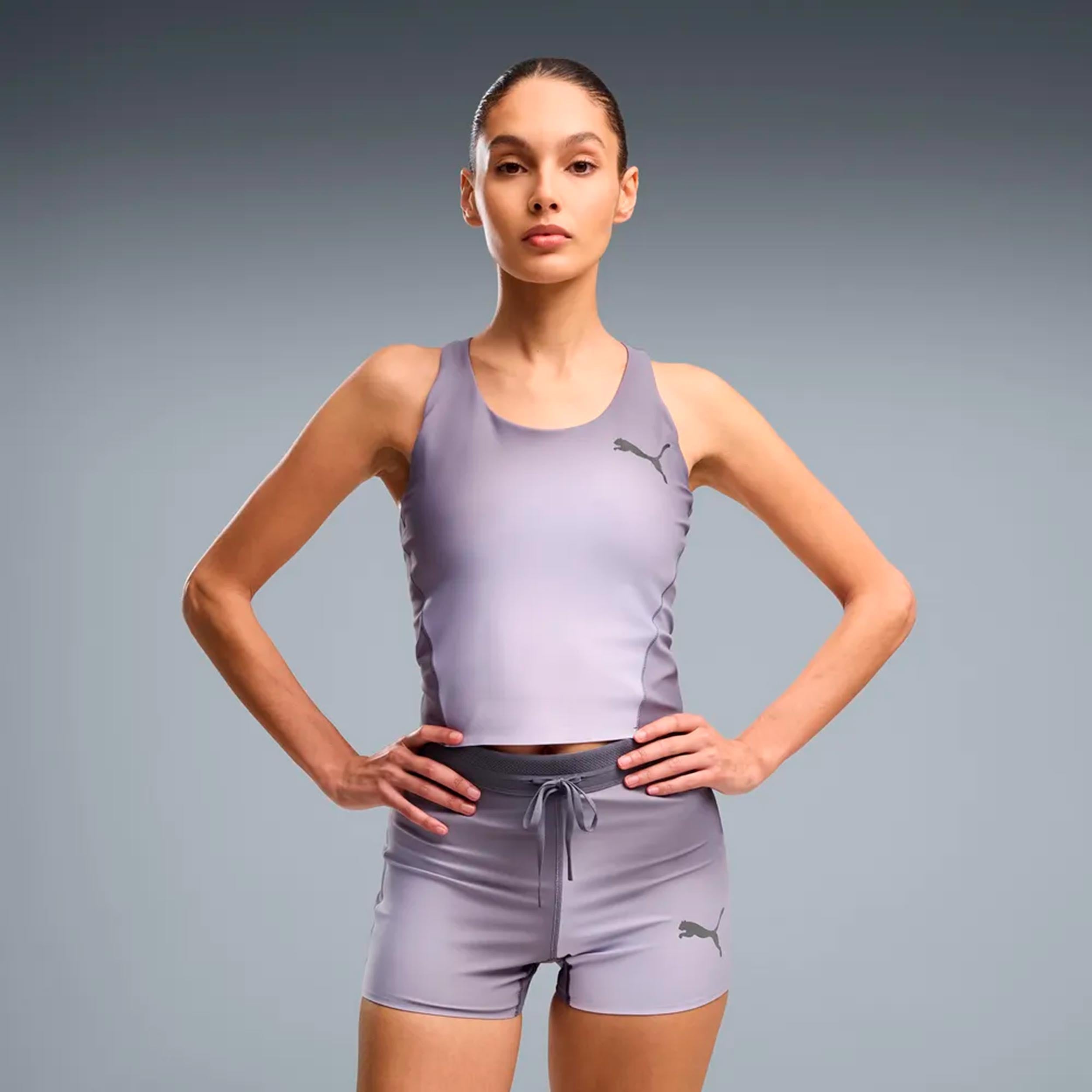 Puma Lightspeed AOP   Běžecké tričko Dámy - šedá