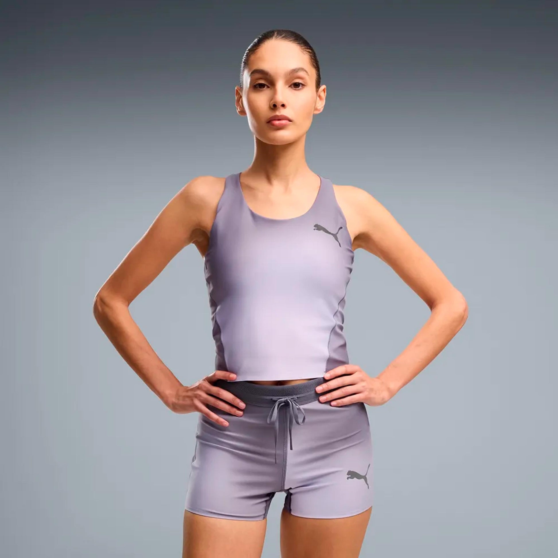 Puma Lightspeed AOP   Běžecké tričko Dámy - šedá