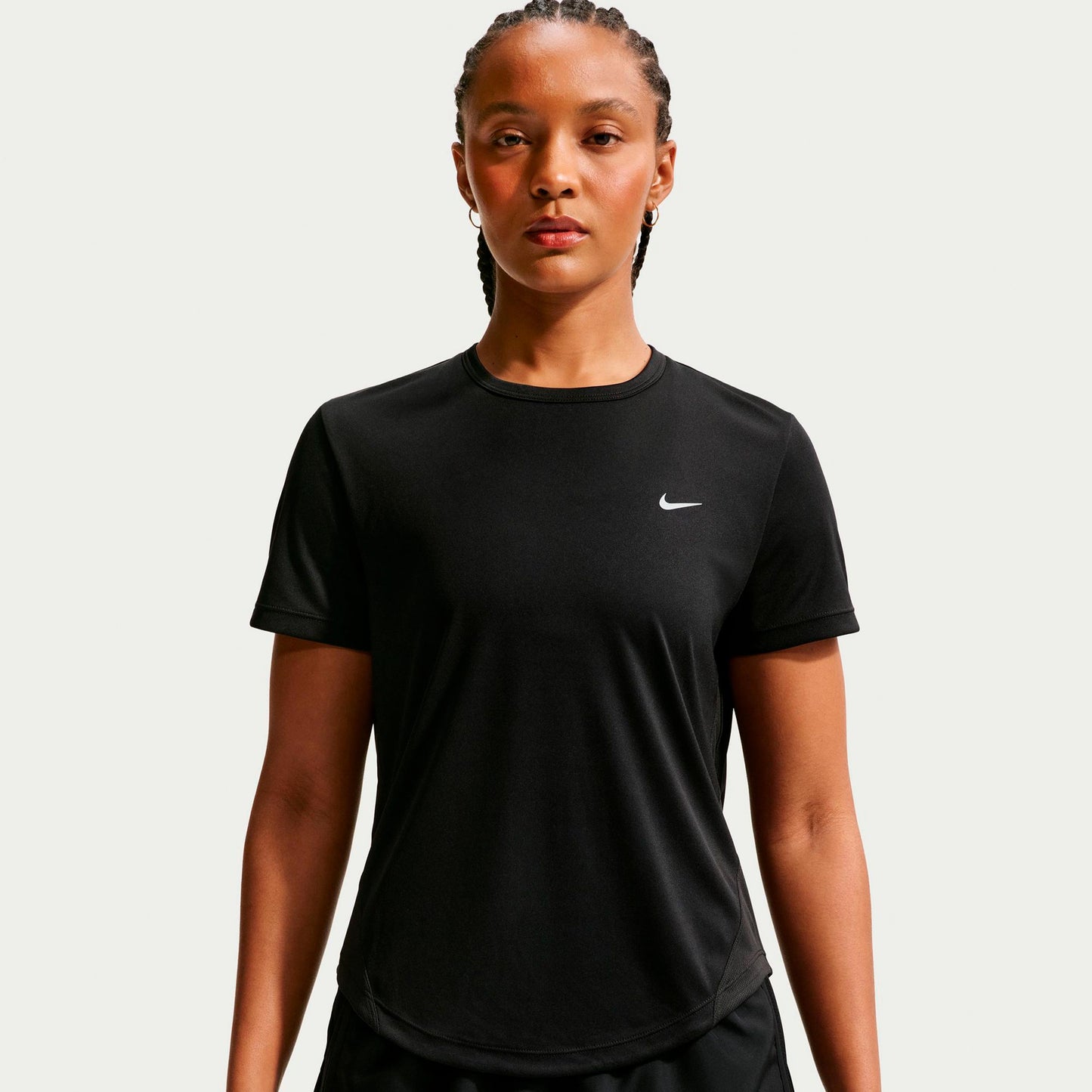 Nike Tempo  Běžecké tričko Dámy - černá, stříbrná